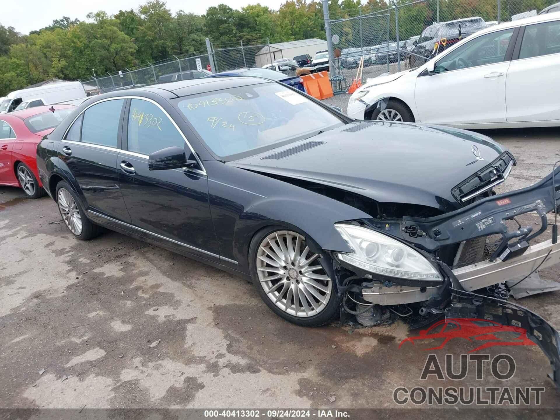 MERCEDES-BENZ S 550 2010 - WDDNG8GBXAA336666
