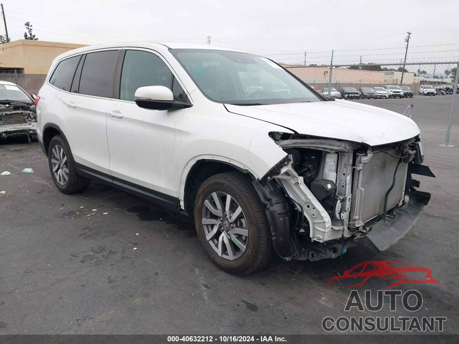 HONDA PILOT 2021 - 5FNYF5H39MB026584