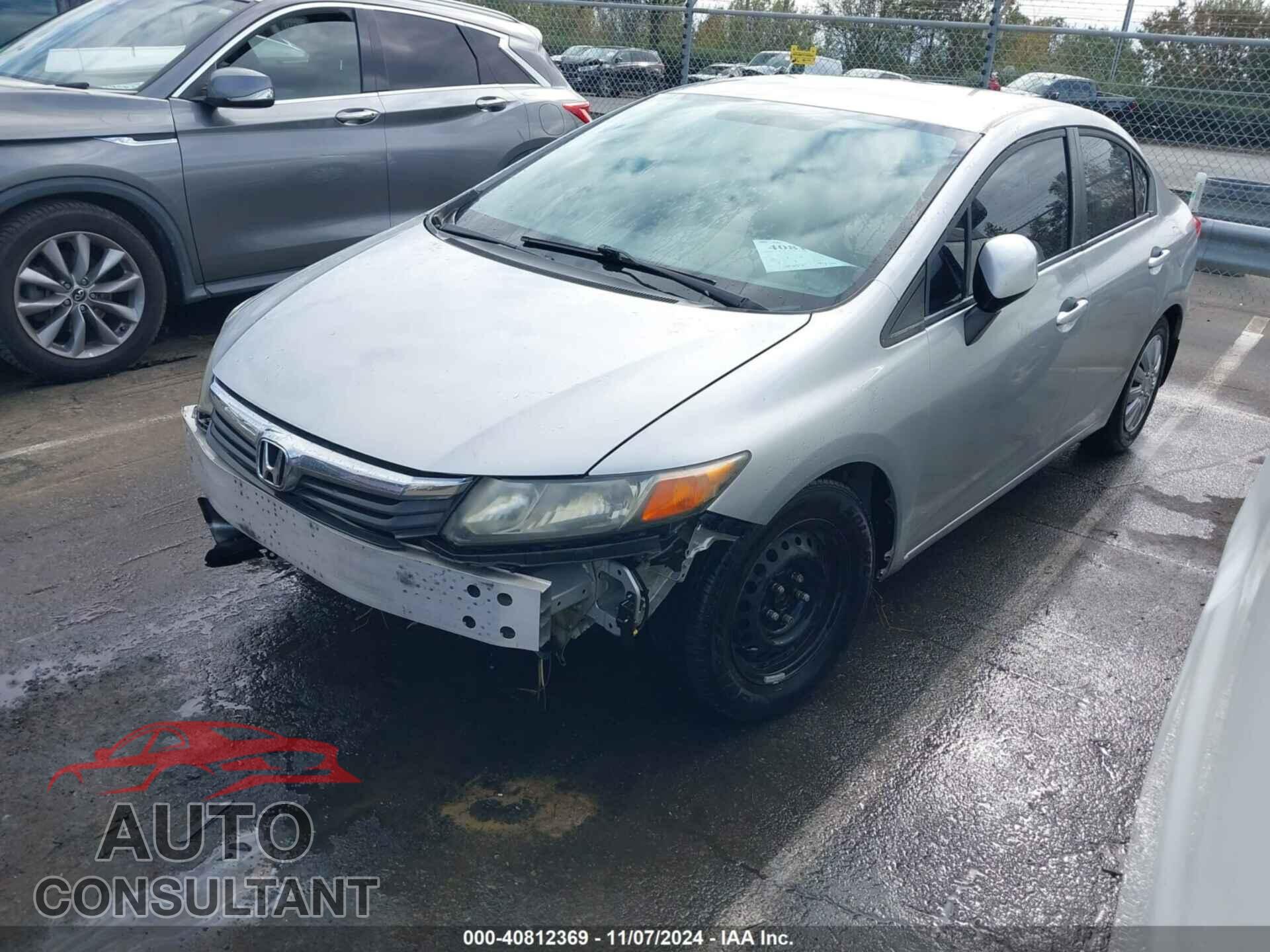 HONDA CIVIC 2012 - 2HGFB2F50CH318057