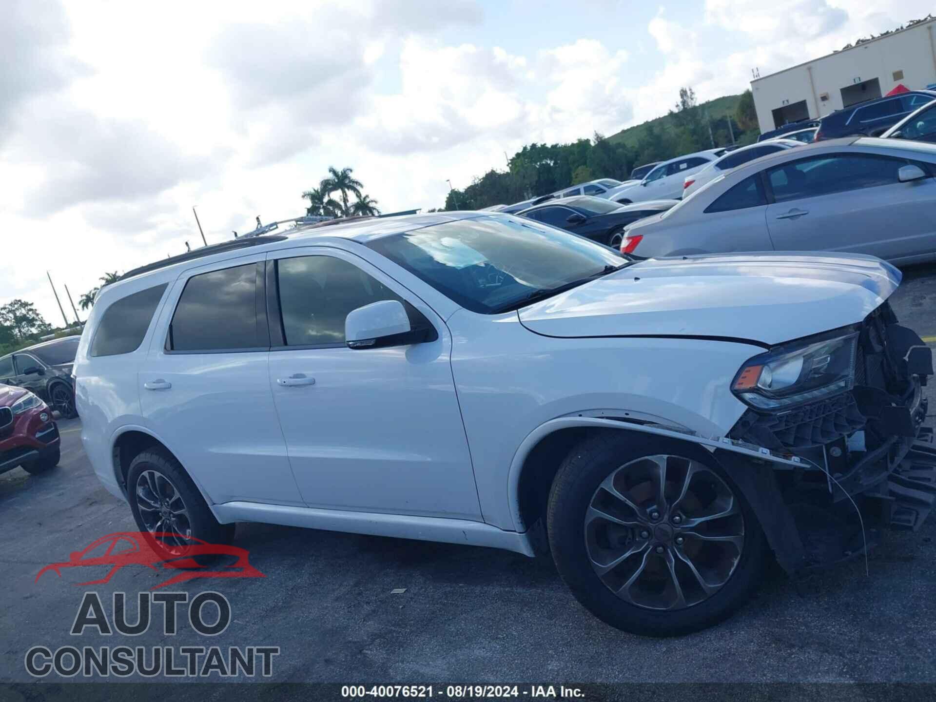 DODGE DURANGO 2019 - 1C4RDJDG4KC722050