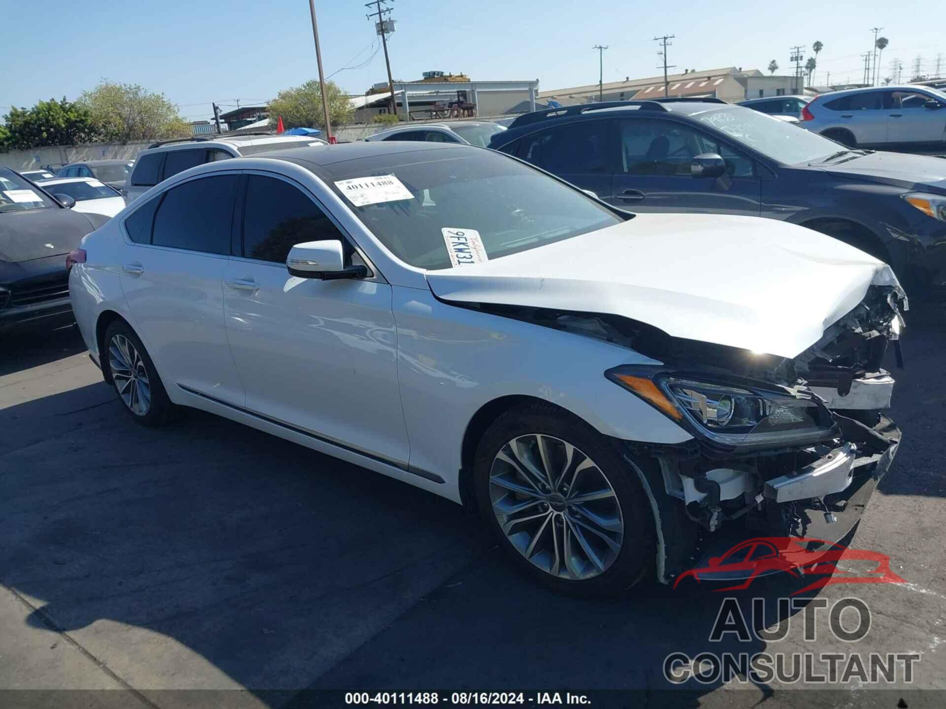 HYUNDAI GENESIS 2016 - KMHGN4JE4GU139502