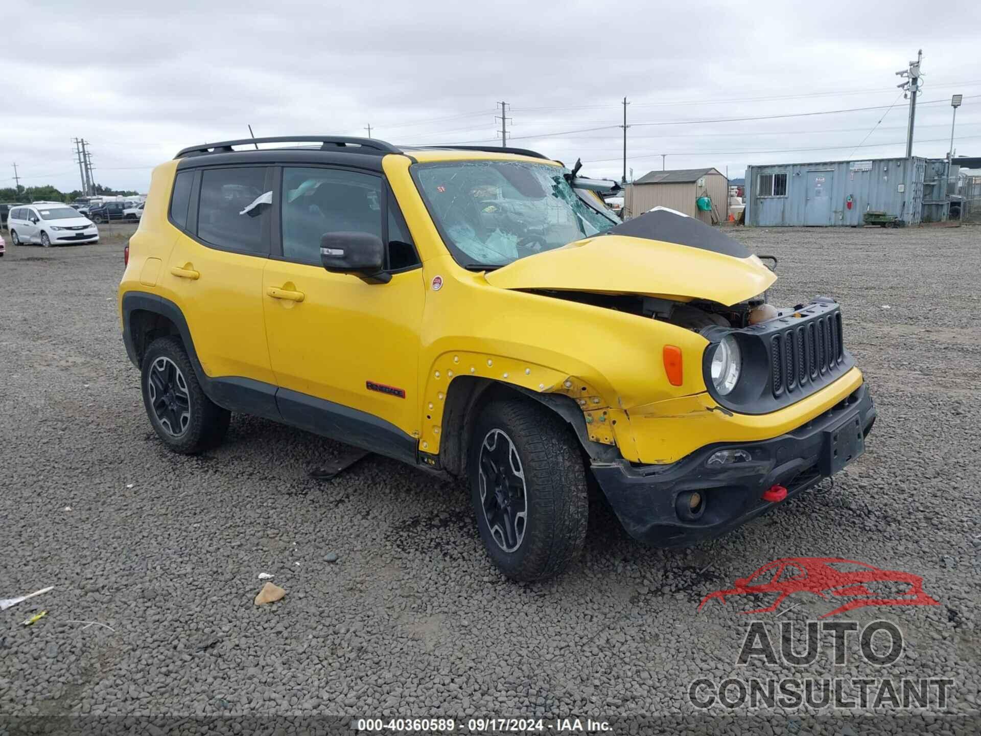 JEEP RENEGADE 2016 - ZACCJBCT4GPD72845