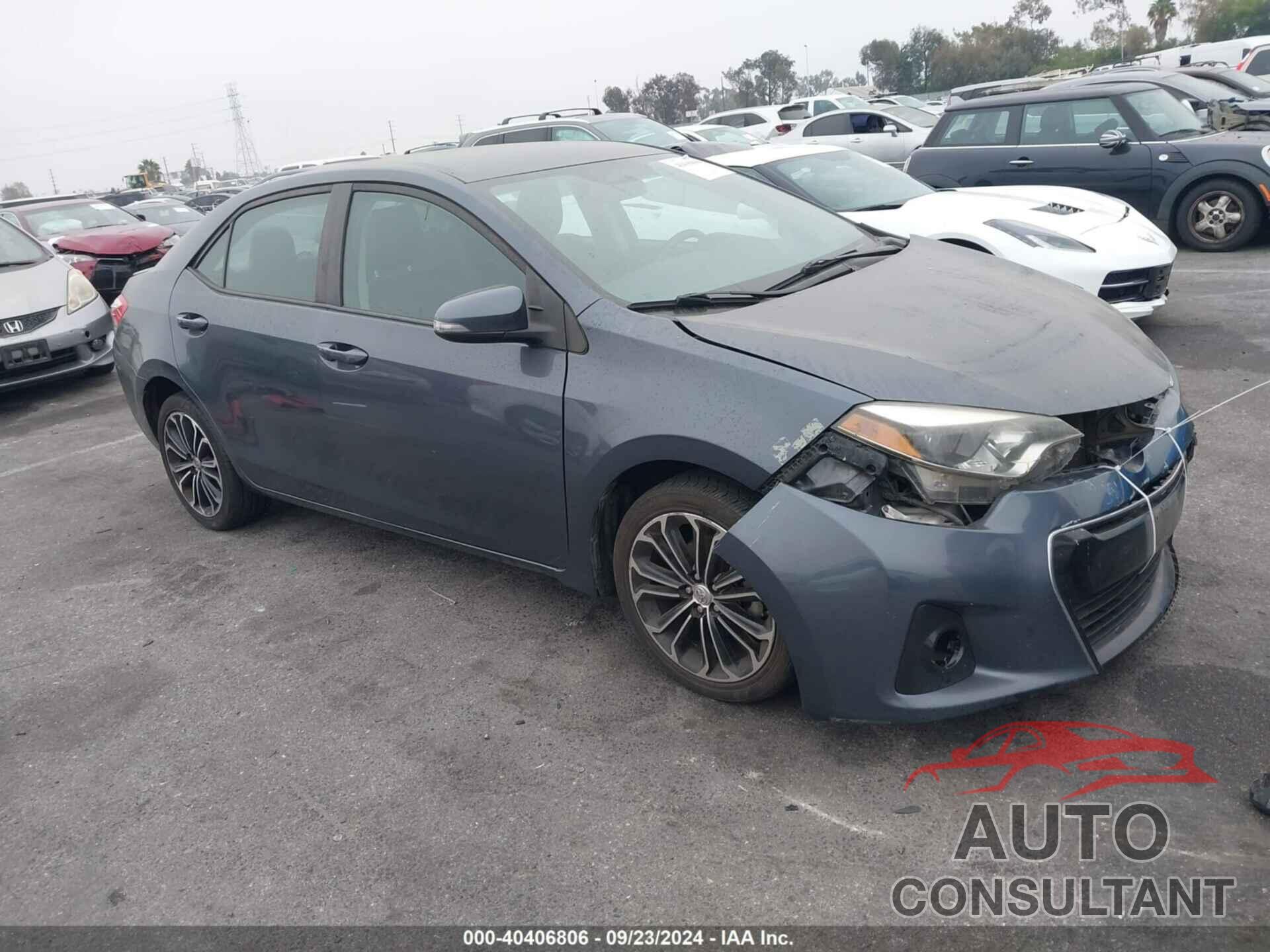 TOYOTA COROLLA 2016 - 5YFBURHE6GP403482
