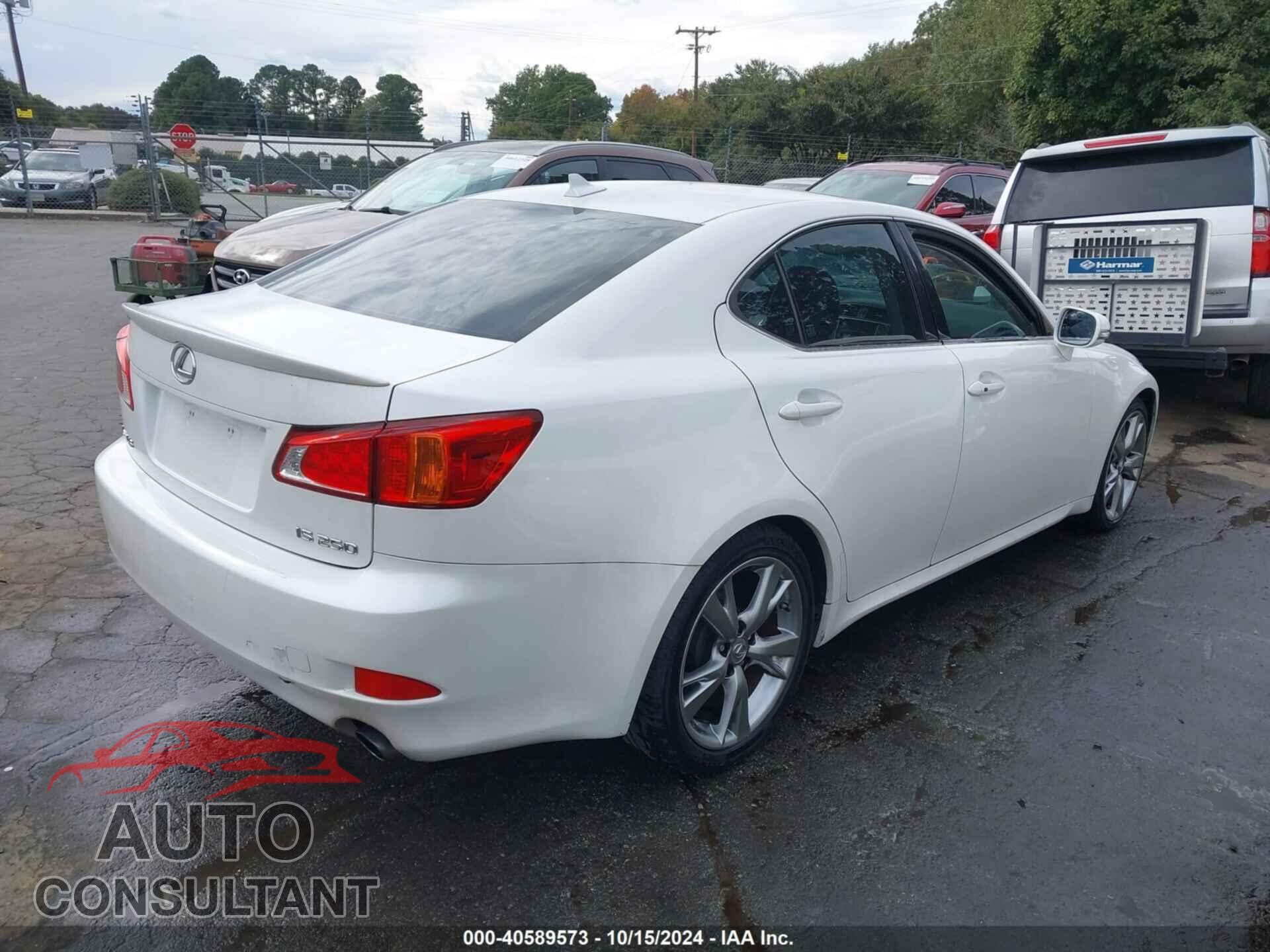 LEXUS IS 250 2010 - JTHBF5C27A5111097