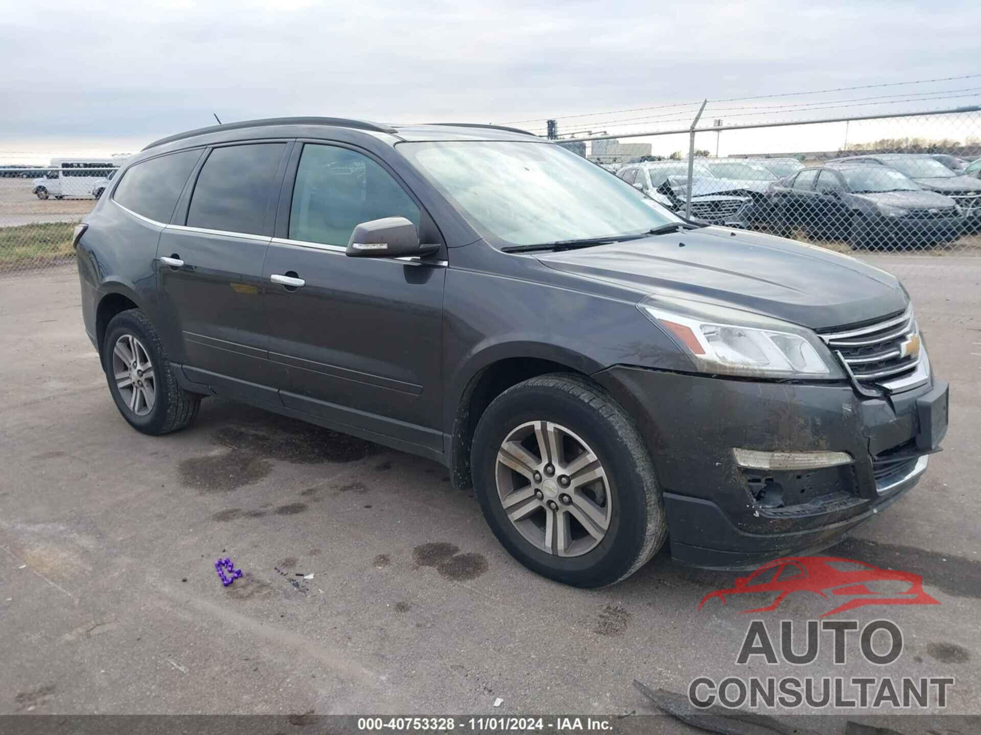 CHEVROLET TRAVERSE 2015 - 1GNKVHKD8FJ304017