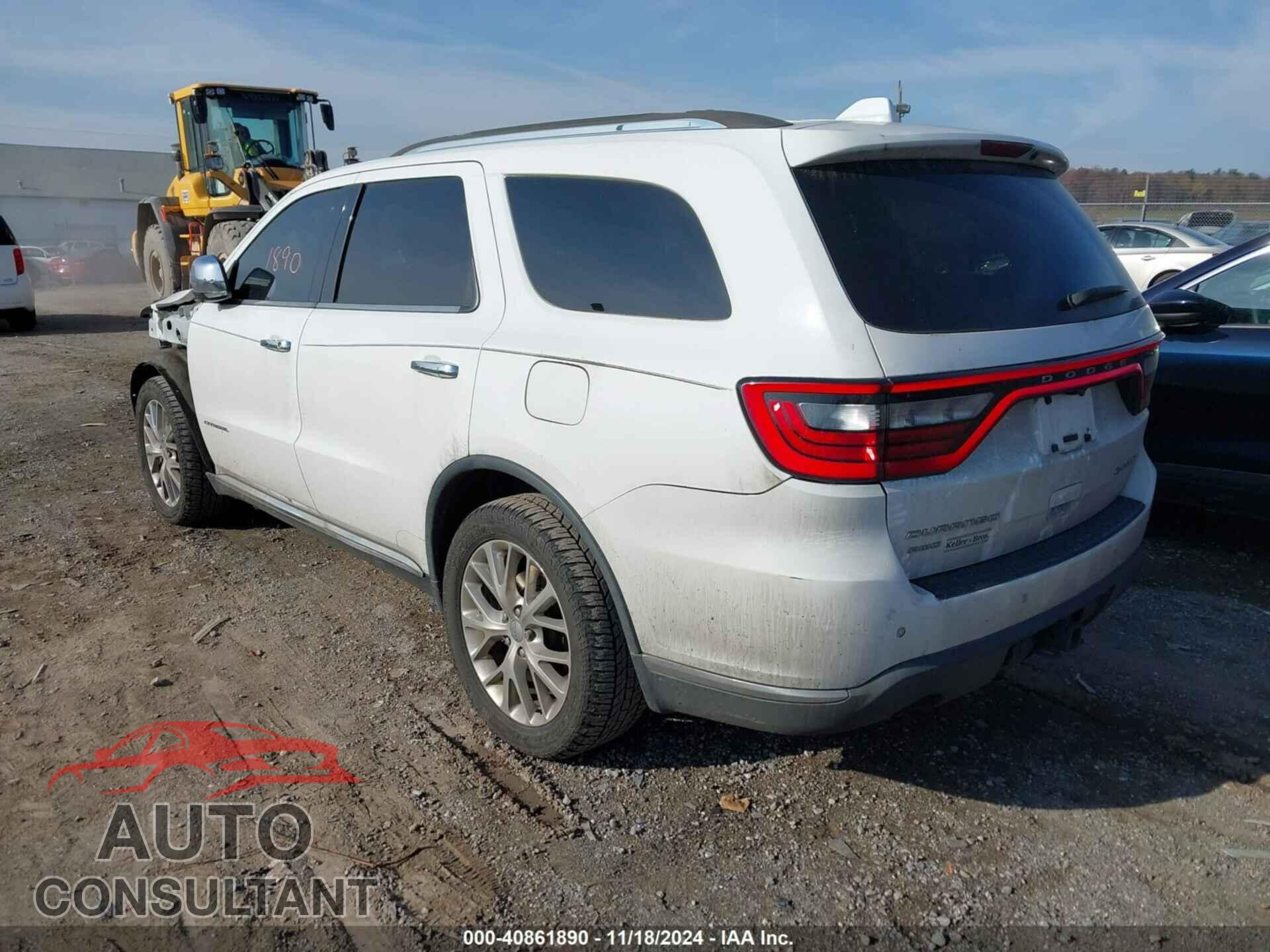 DODGE DURANGO 2015 - 1C4RDJEGXFC772262