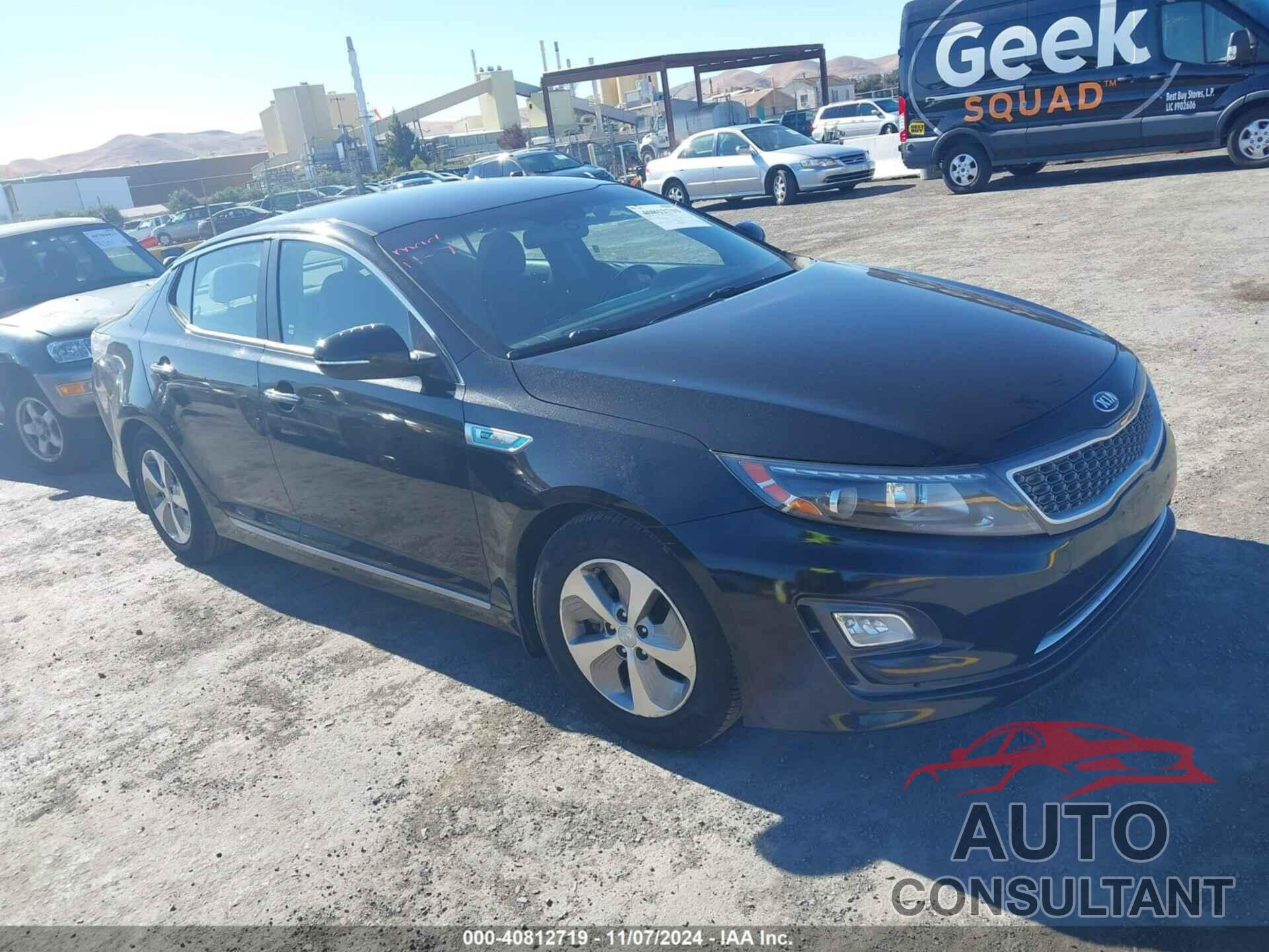 KIA OPTIMA HYBRID 2016 - KNAGM4AD3G5099550