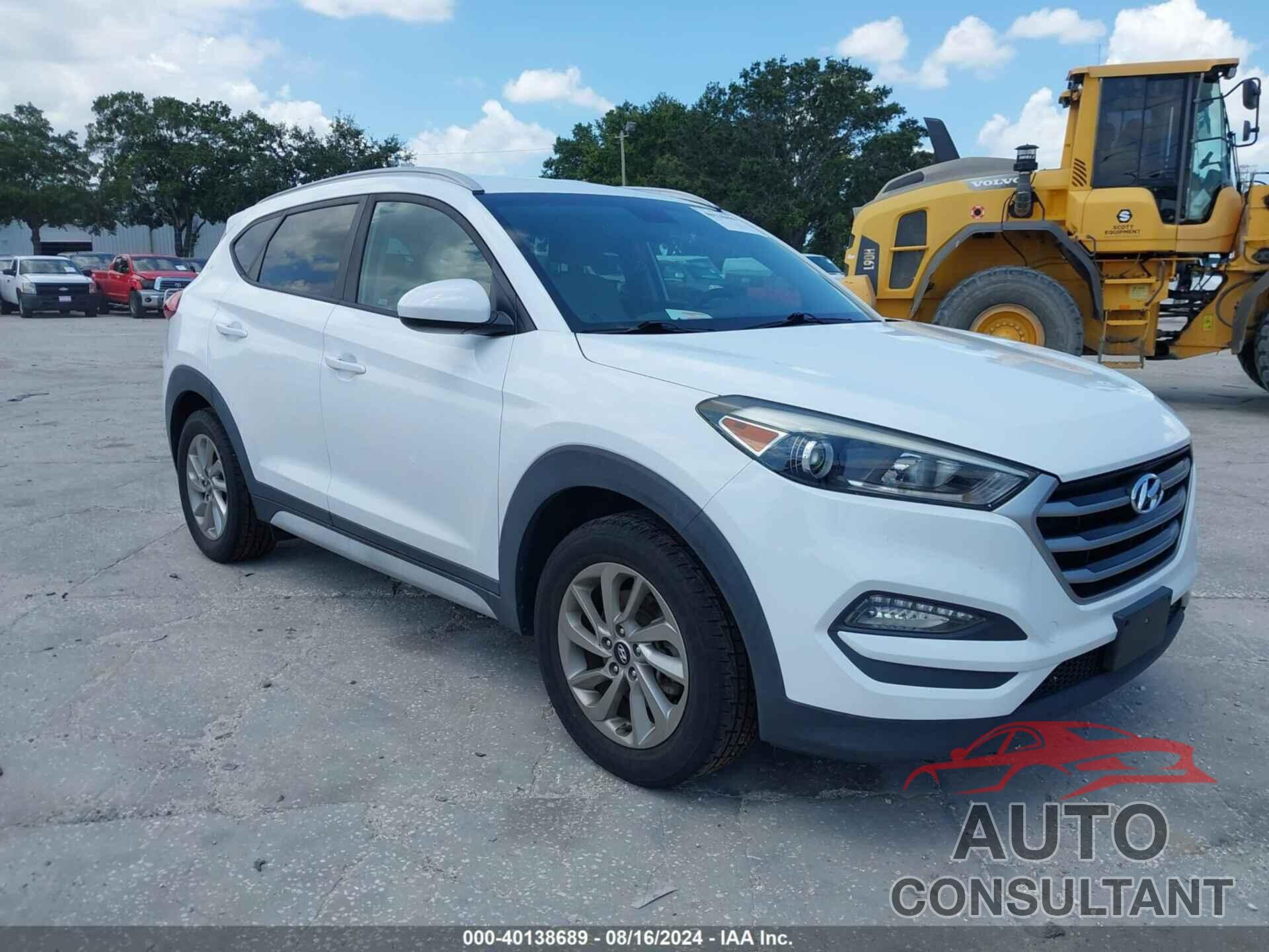 HYUNDAI TUCSON 2017 - KM8J3CA46HU481371