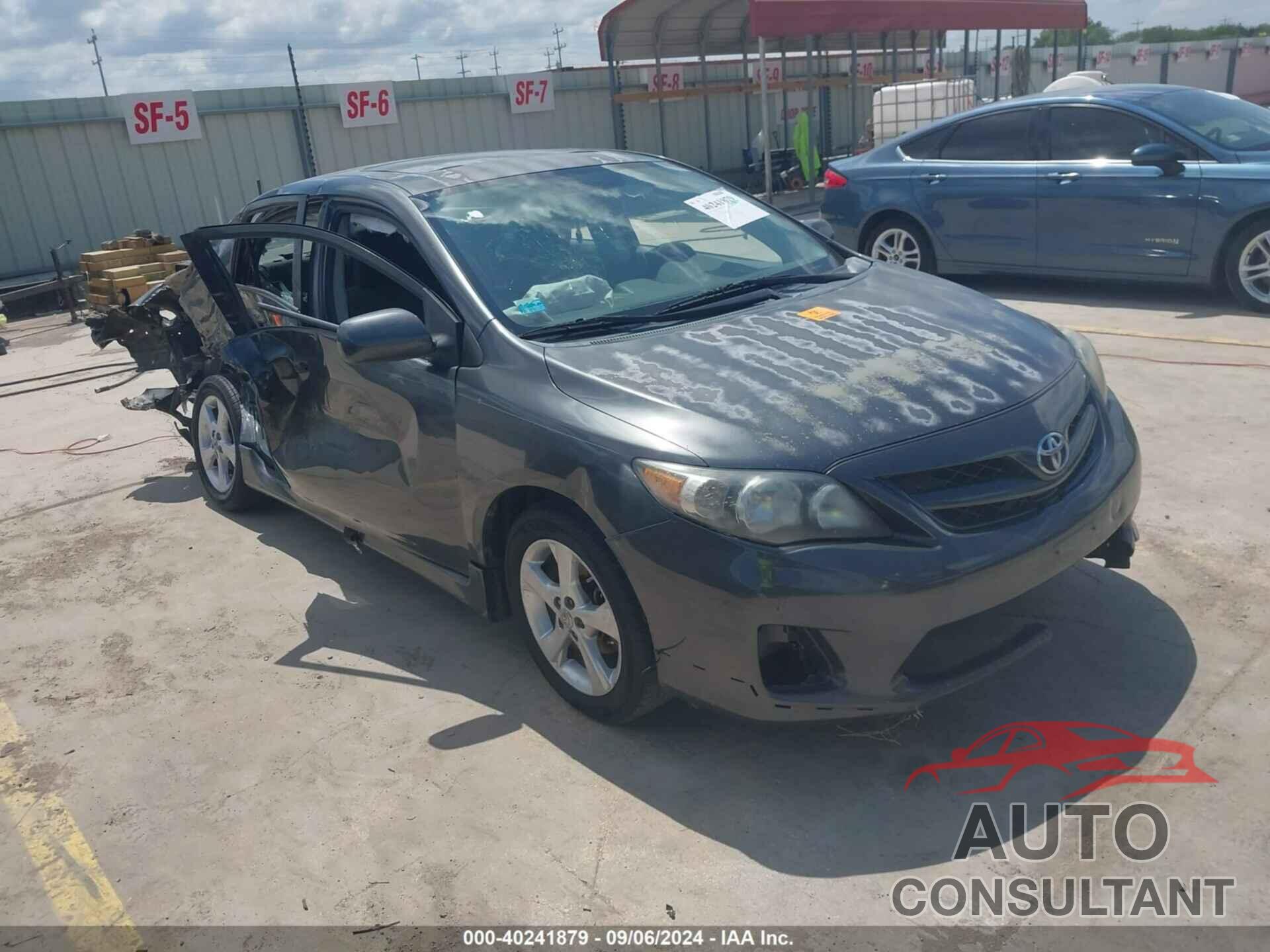 TOYOTA COROLLA 2012 - 2T1BU4EE2CC811592