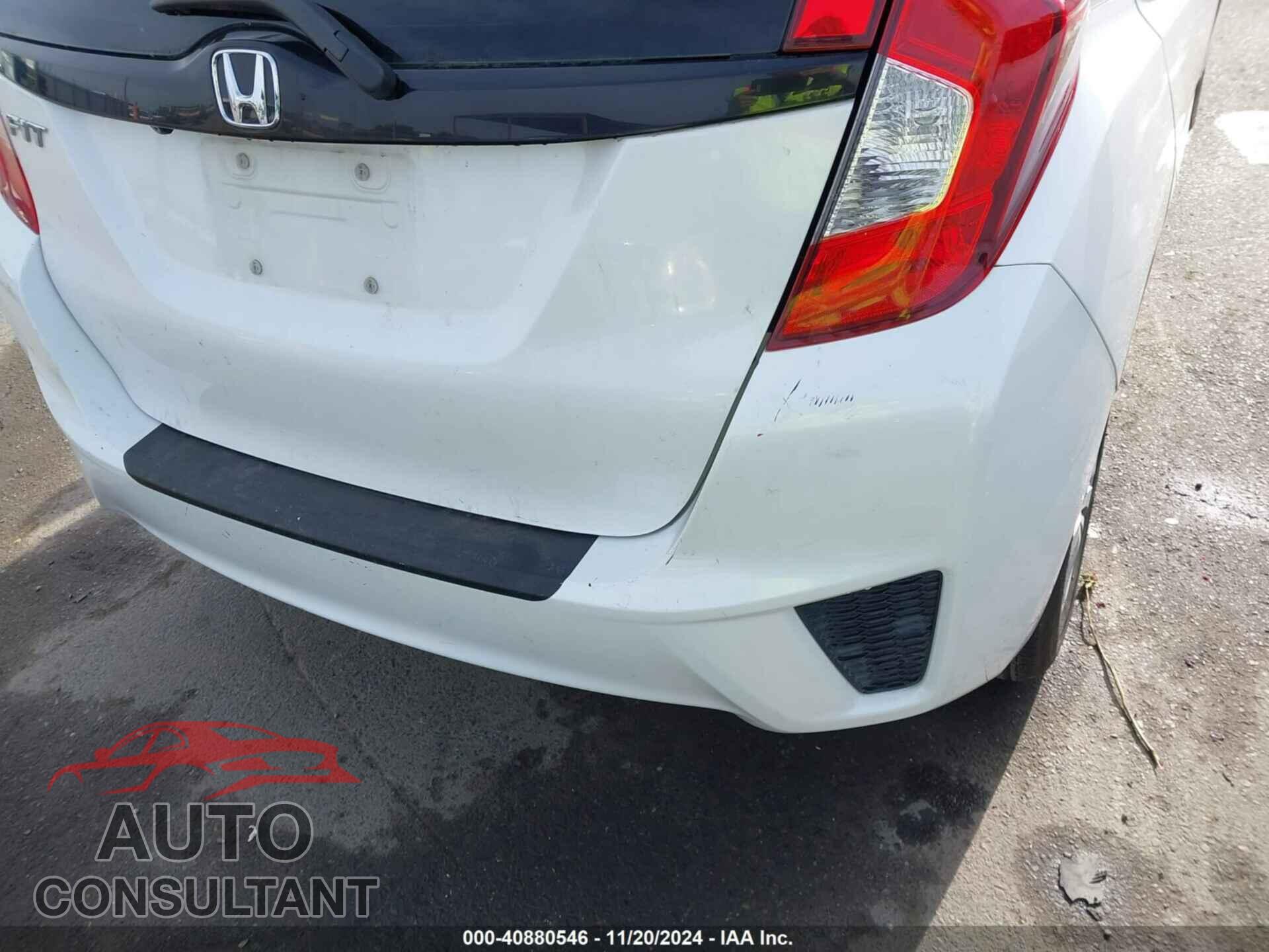 HONDA FIT 2017 - JHMGK5H51HS014848