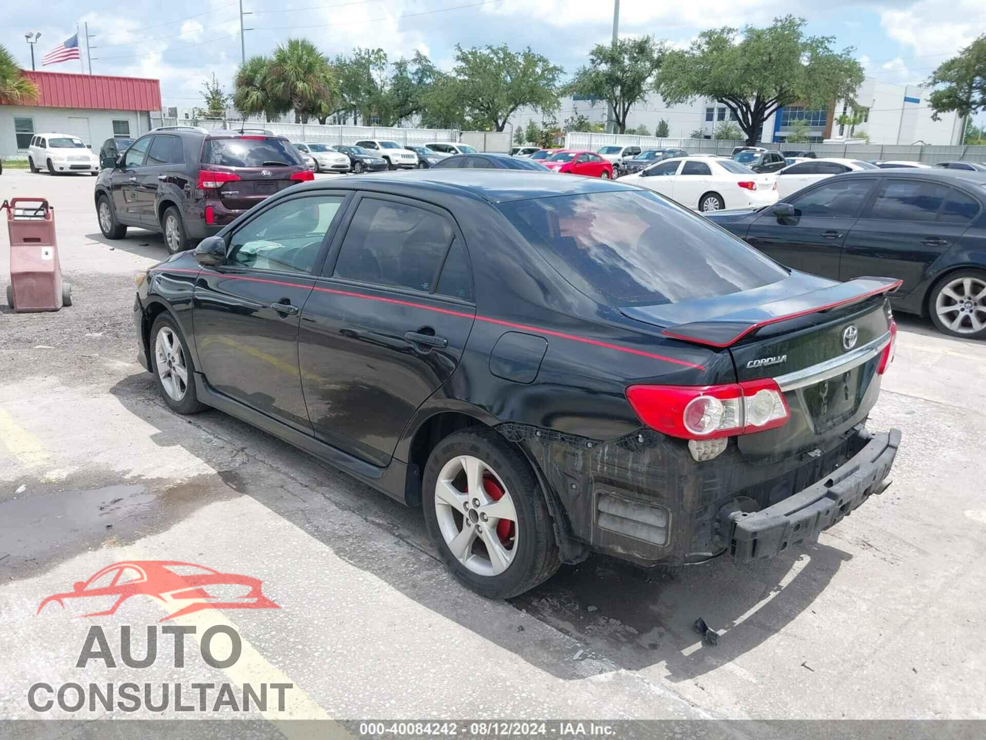 TOYOTA COROLLA 2011 - 2T1BU4EE1BC658248