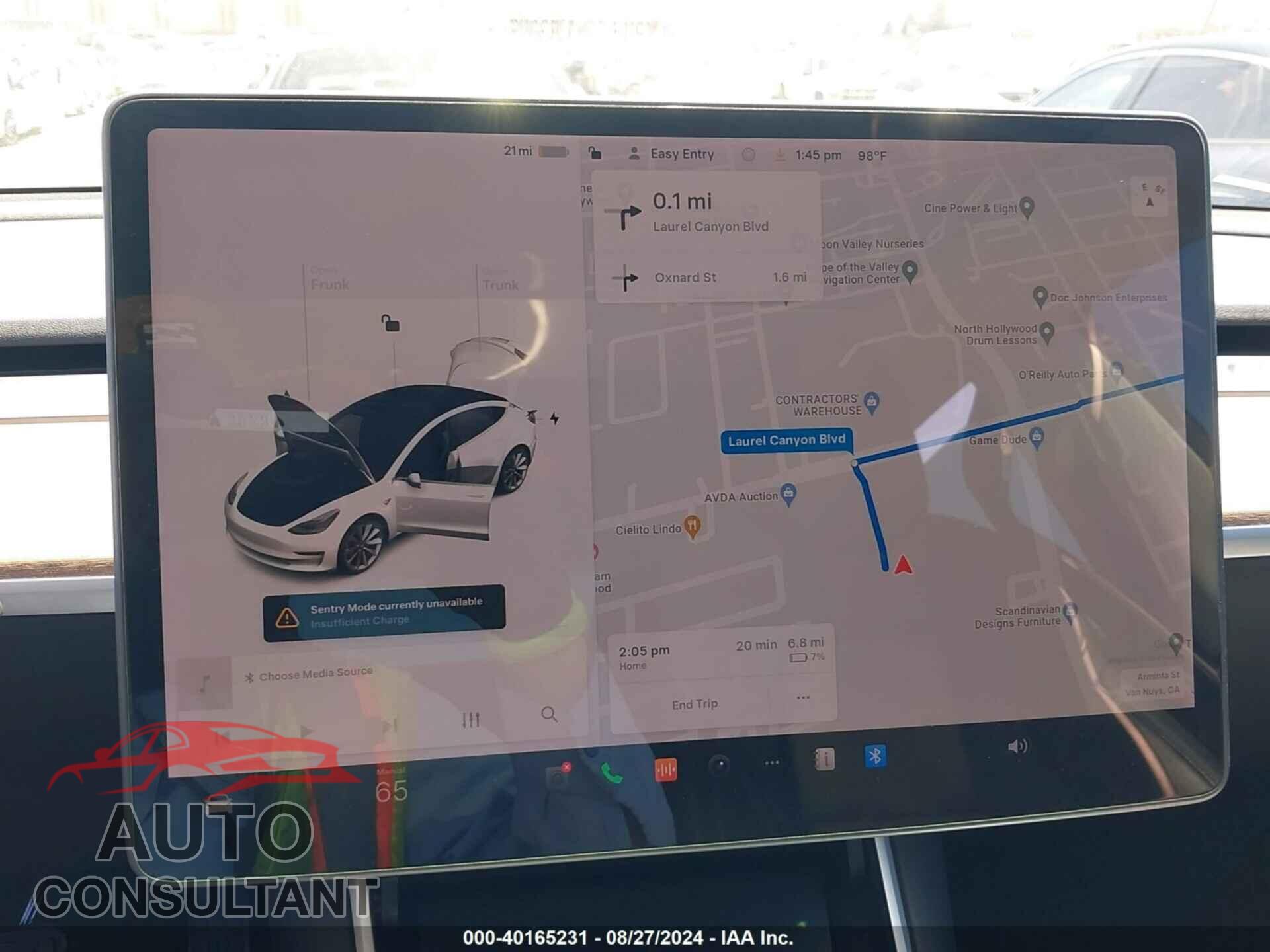 TESLA MODEL 3 2020 - 5YJ3E1EA2LF661623