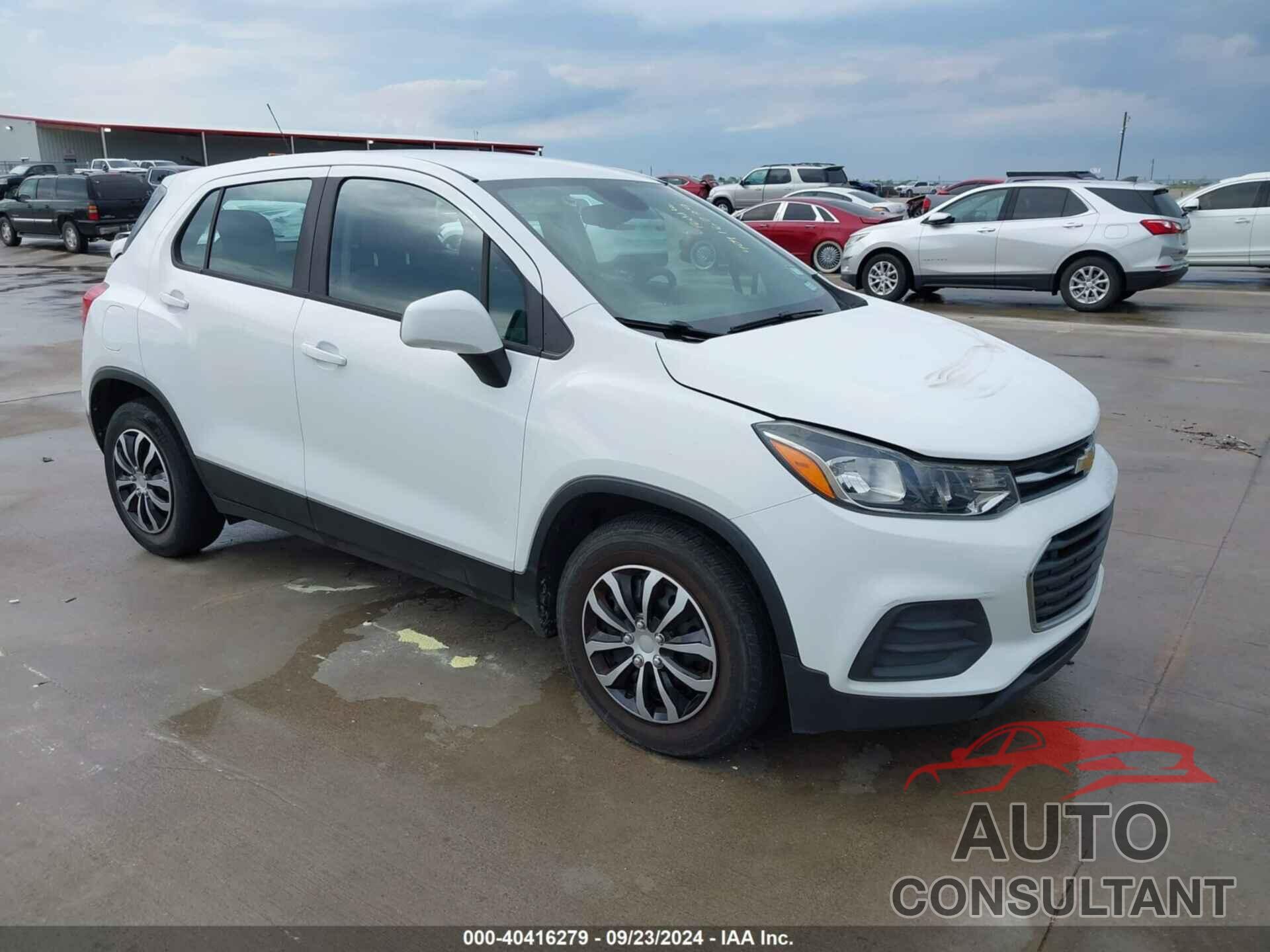 CHEVROLET TRAX 2017 - KL7CJKSB9HB057752