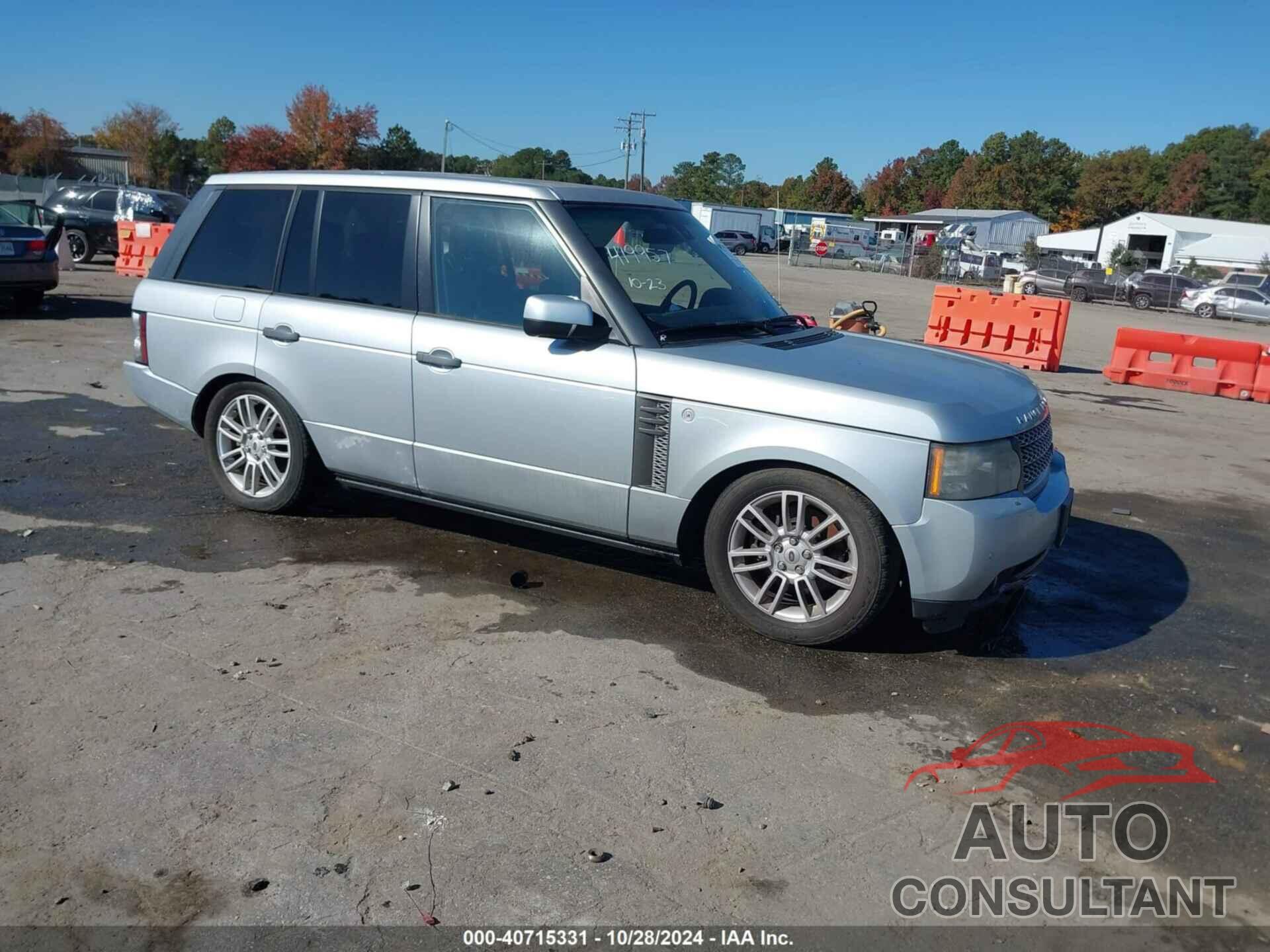 LAND ROVER RANGE ROVER 2010 - SALME1D46AA309417