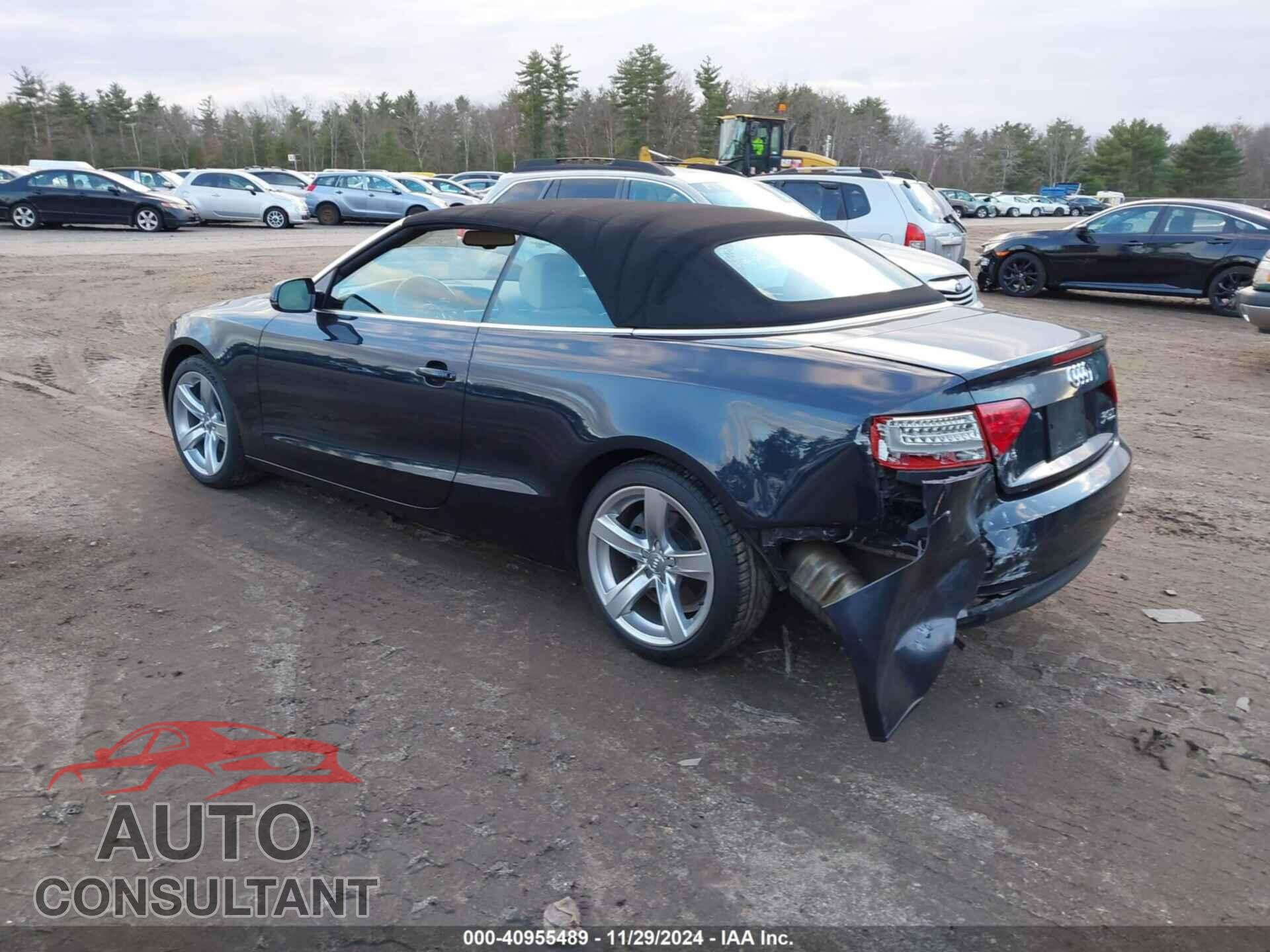 AUDI A5 2013 - WAULFAFH3DN002944