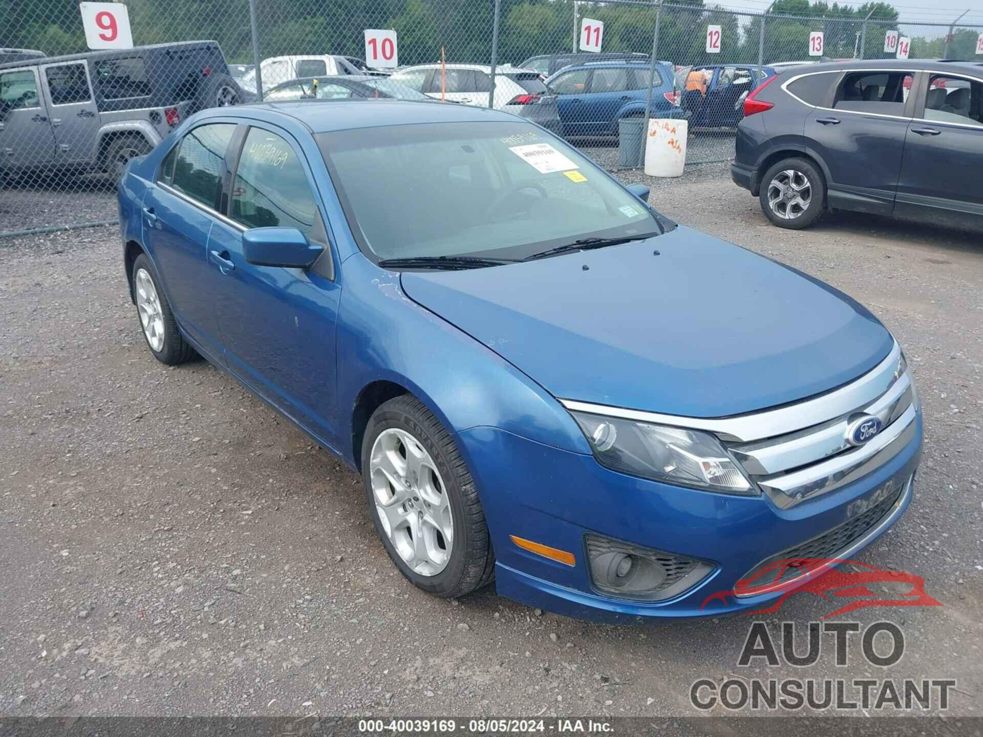 FORD FUSION 2010 - 3FAHP0HA6AR392162
