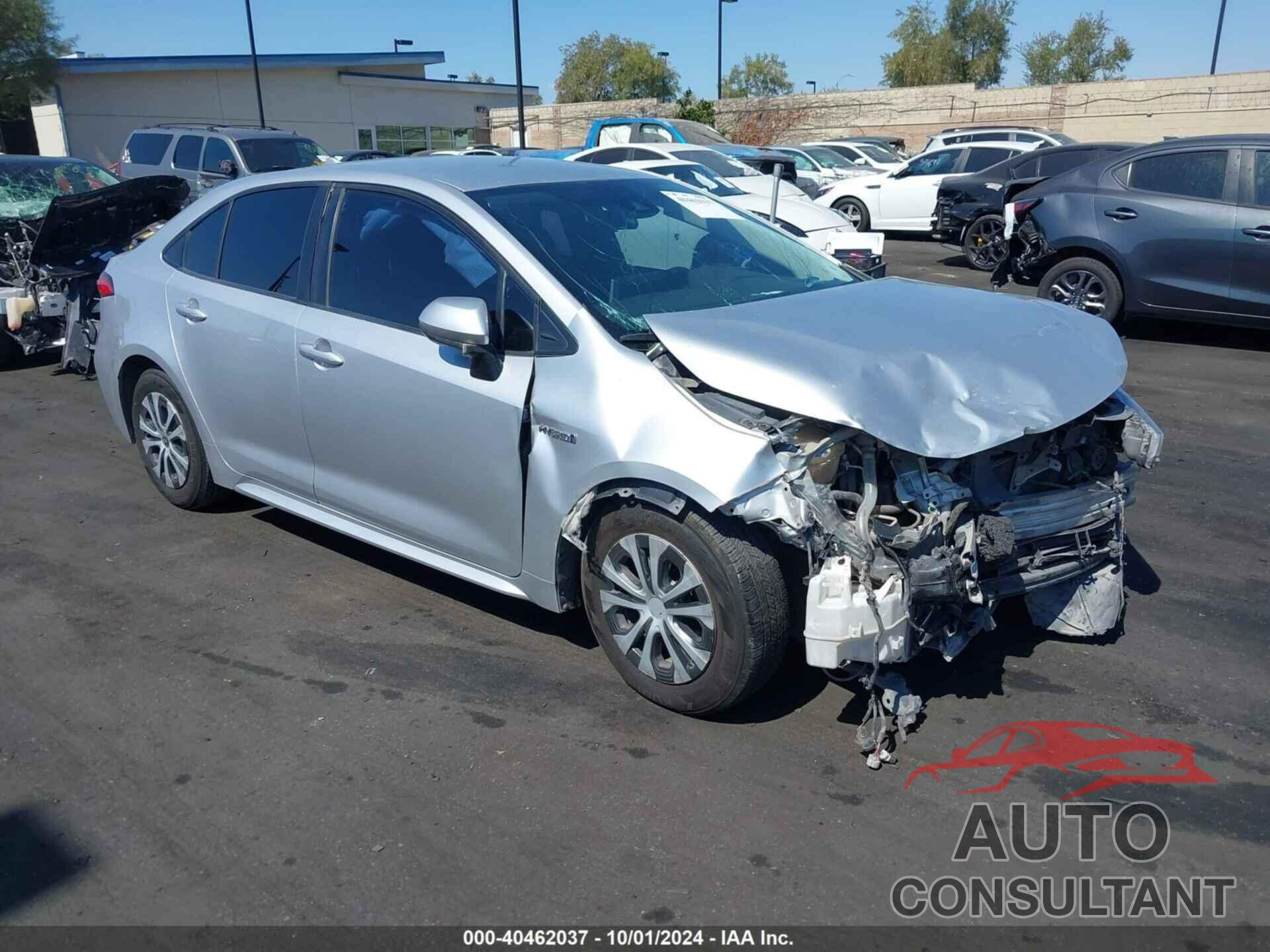 TOYOTA COROLLA 2020 - JTDEBRBE3LJ007407