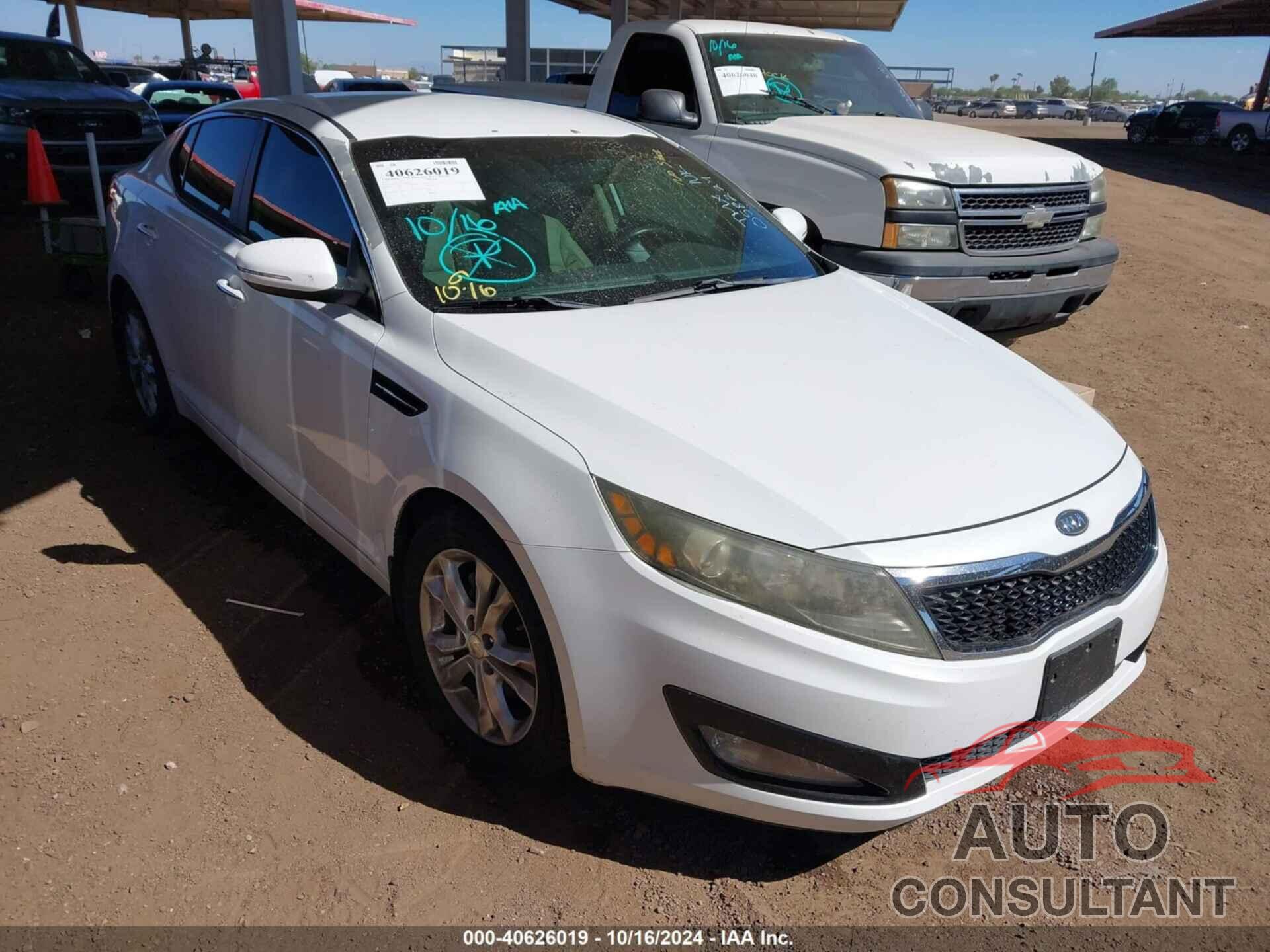 KIA OPTIMA 2012 - 5XXGN4A75CG058224