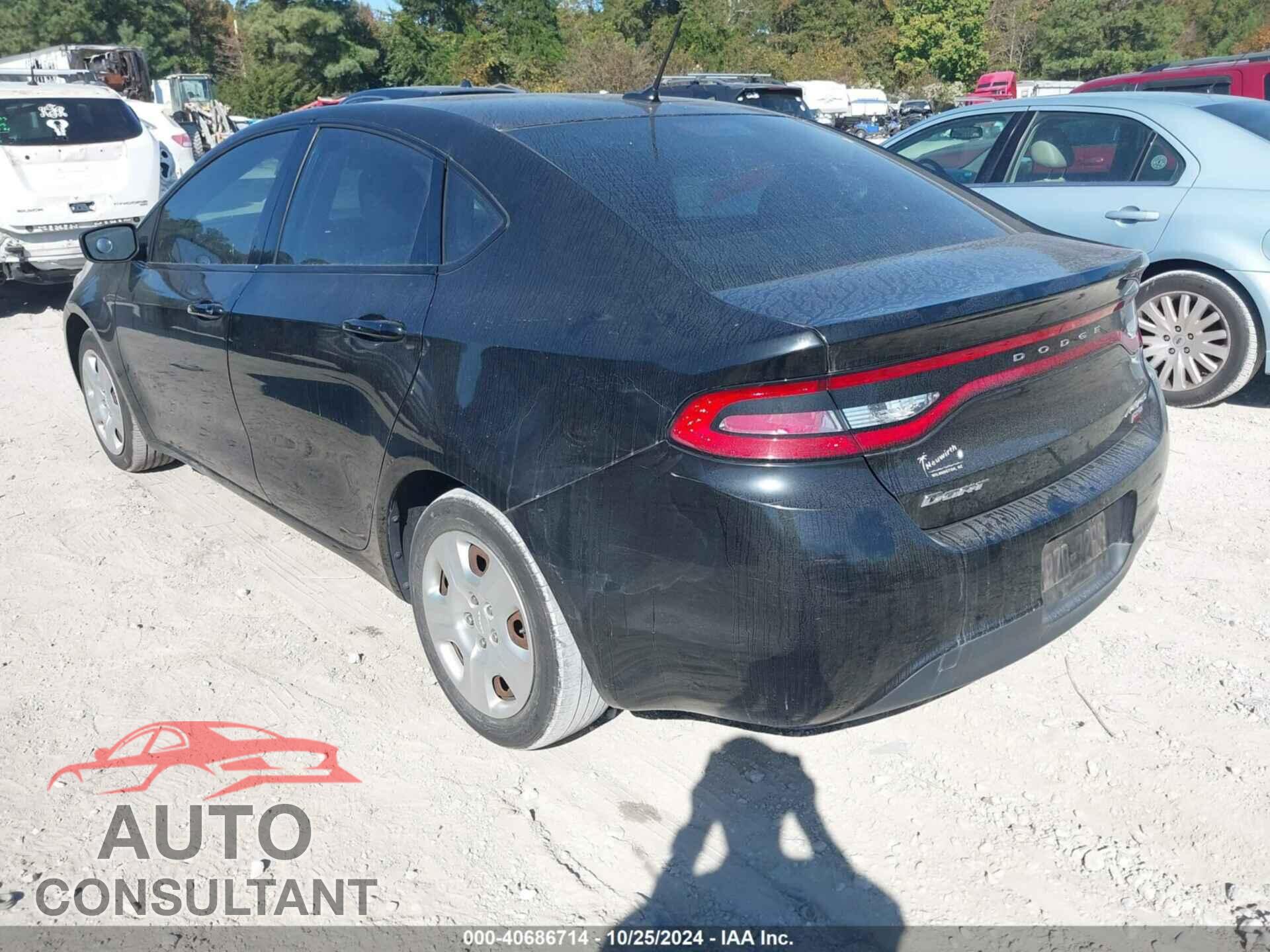 DODGE DART 2013 - 1C3CDFAH7DD306754