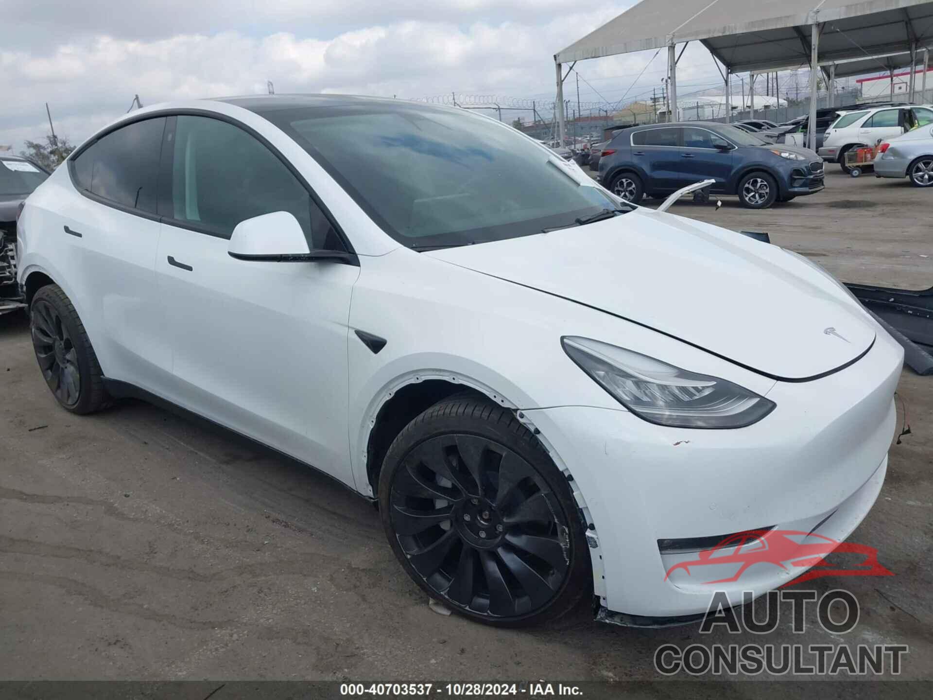 TESLA MODEL Y 2022 - 7SAYGDEE5NF356983