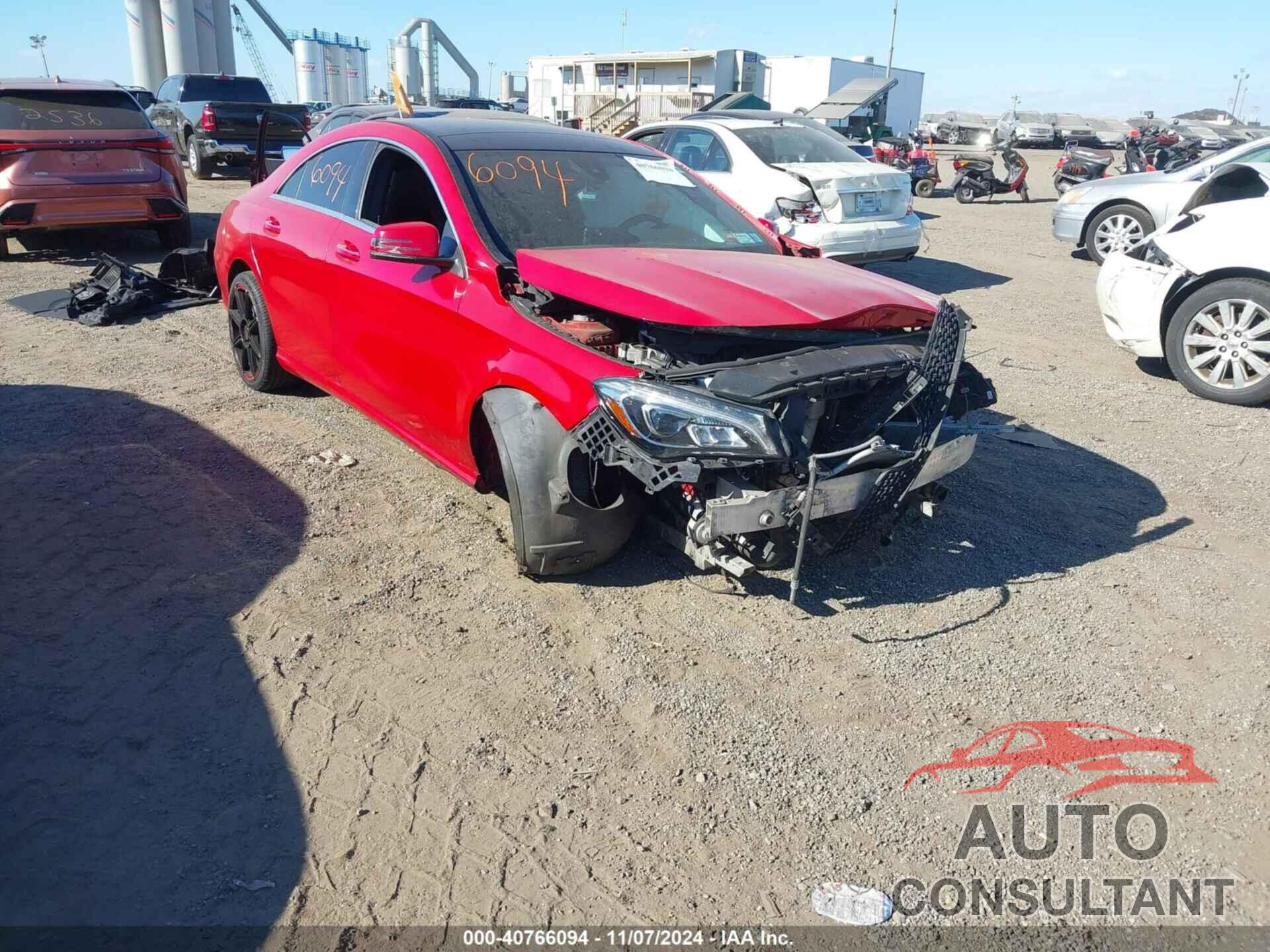 MERCEDES-BENZ CLA 250 2018 - WDDSJ4GB5JN520810