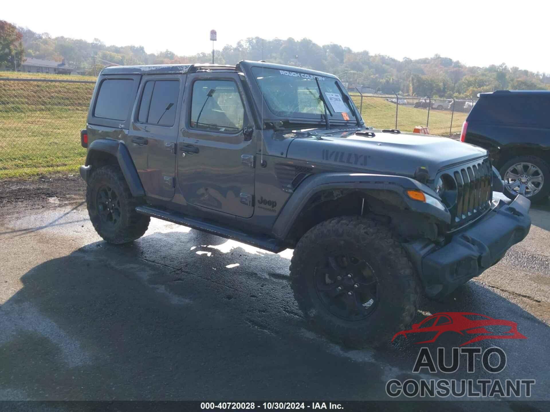 JEEP WRANGLER 2020 - 1C4HJXDG9LW220058
