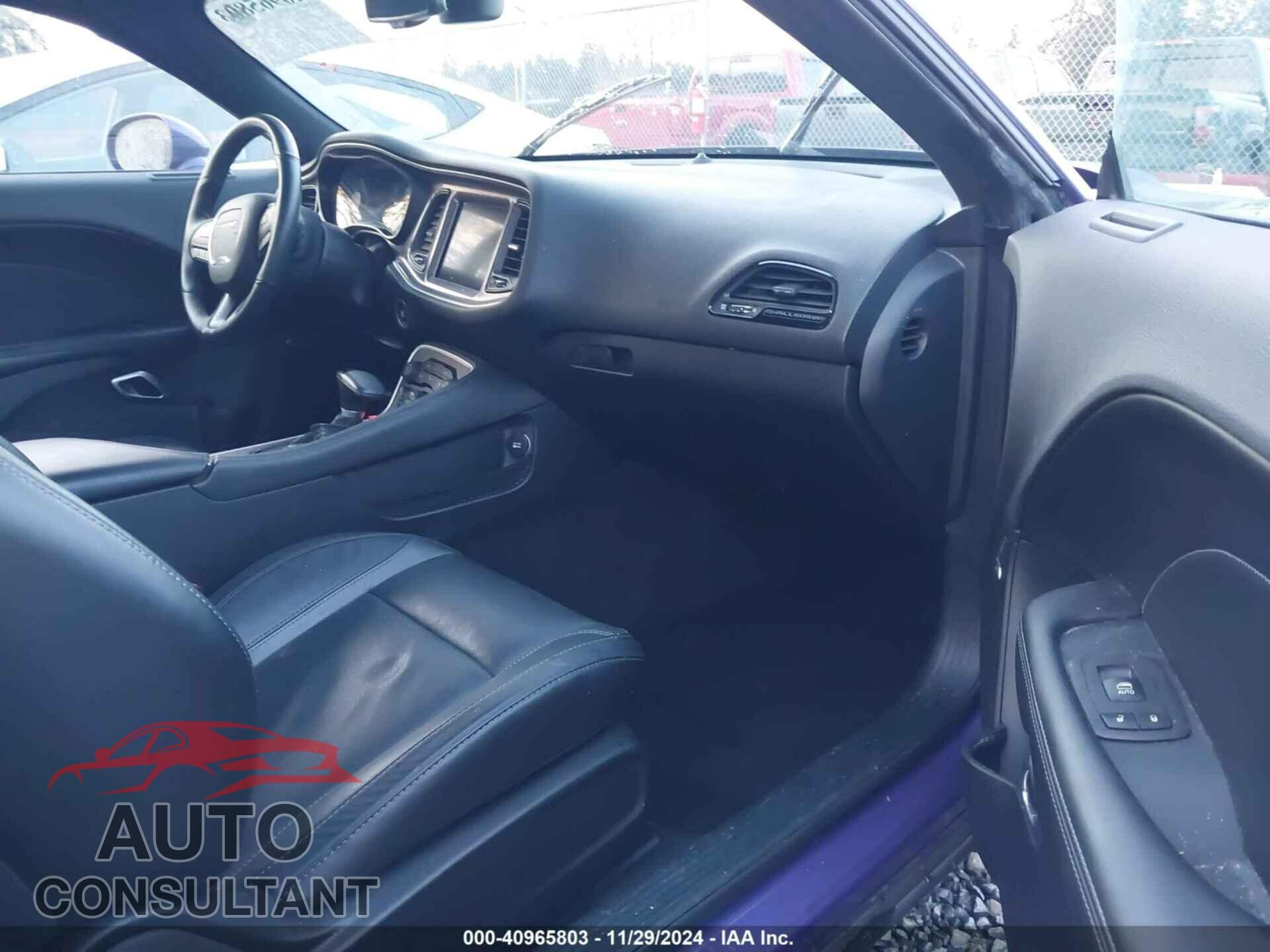 DODGE CHALLENGER 2019 - 2C3CDZAG3KH518334