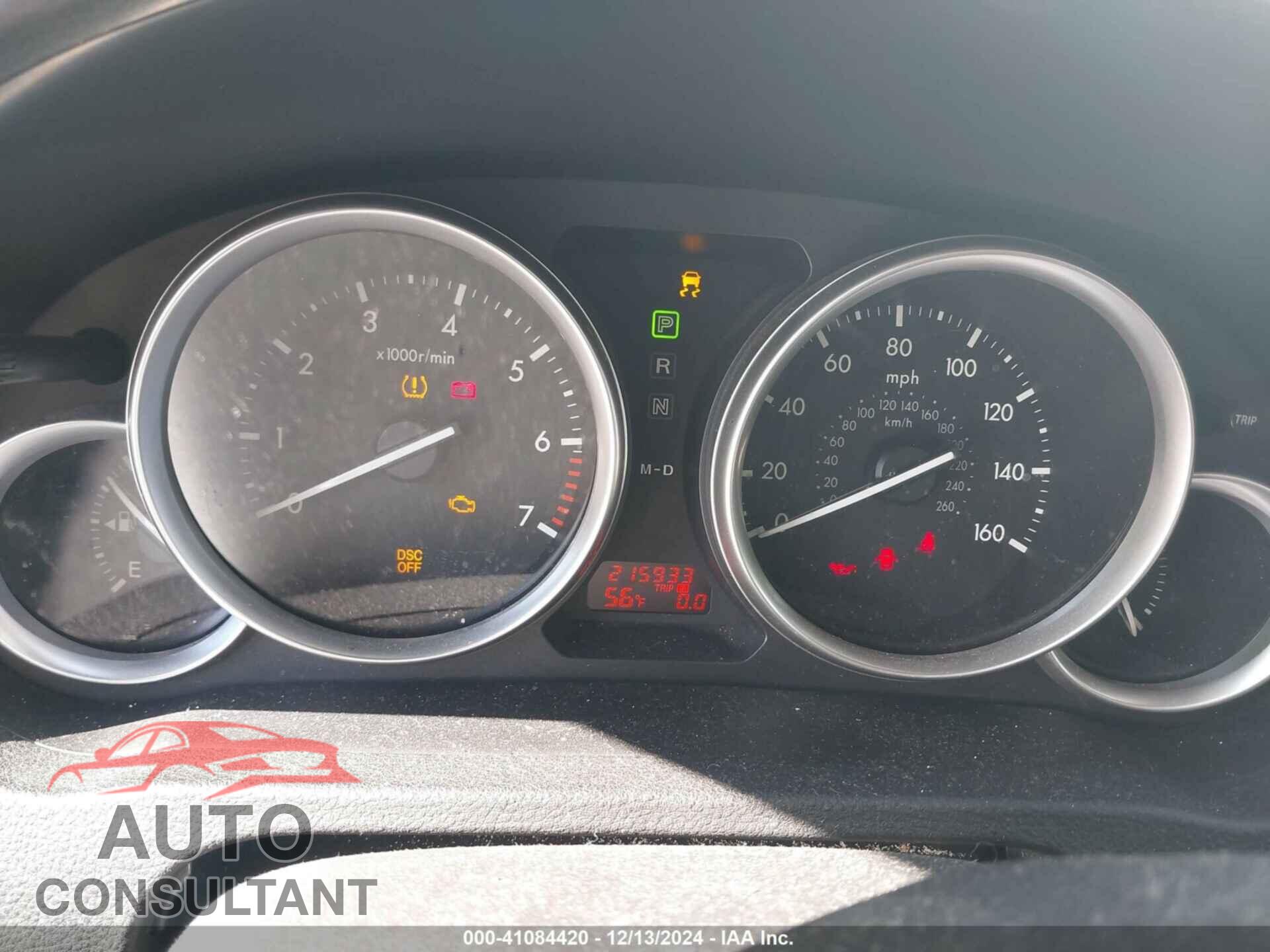 MAZDA 6 2009 - 1YVHP81A195M41375