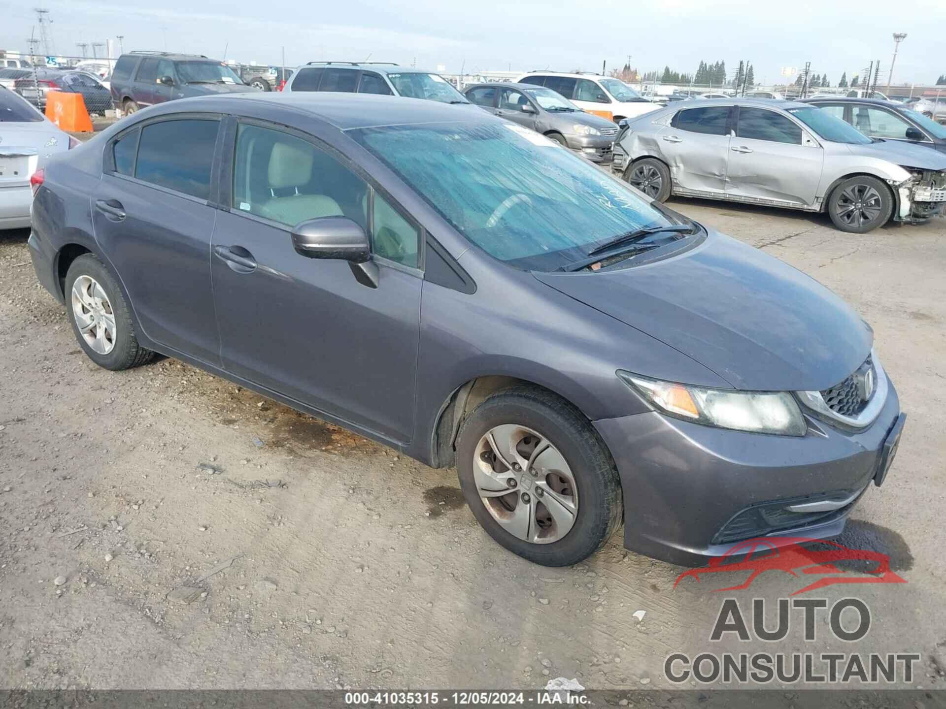 HONDA CIVIC 2014 - 19XFB2F59EE268840