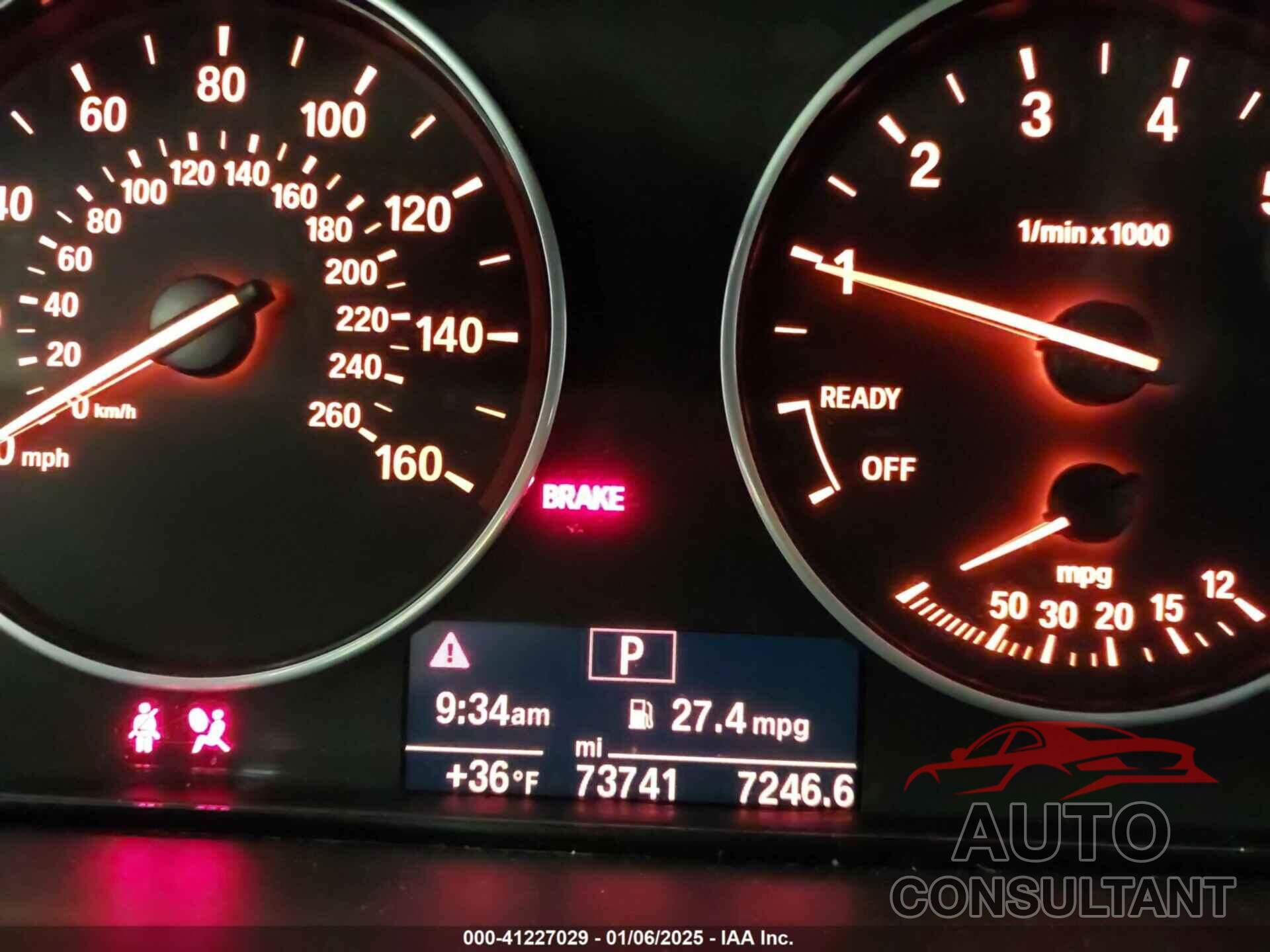 BMW 320I 2016 - WBA8A9C52GK616953