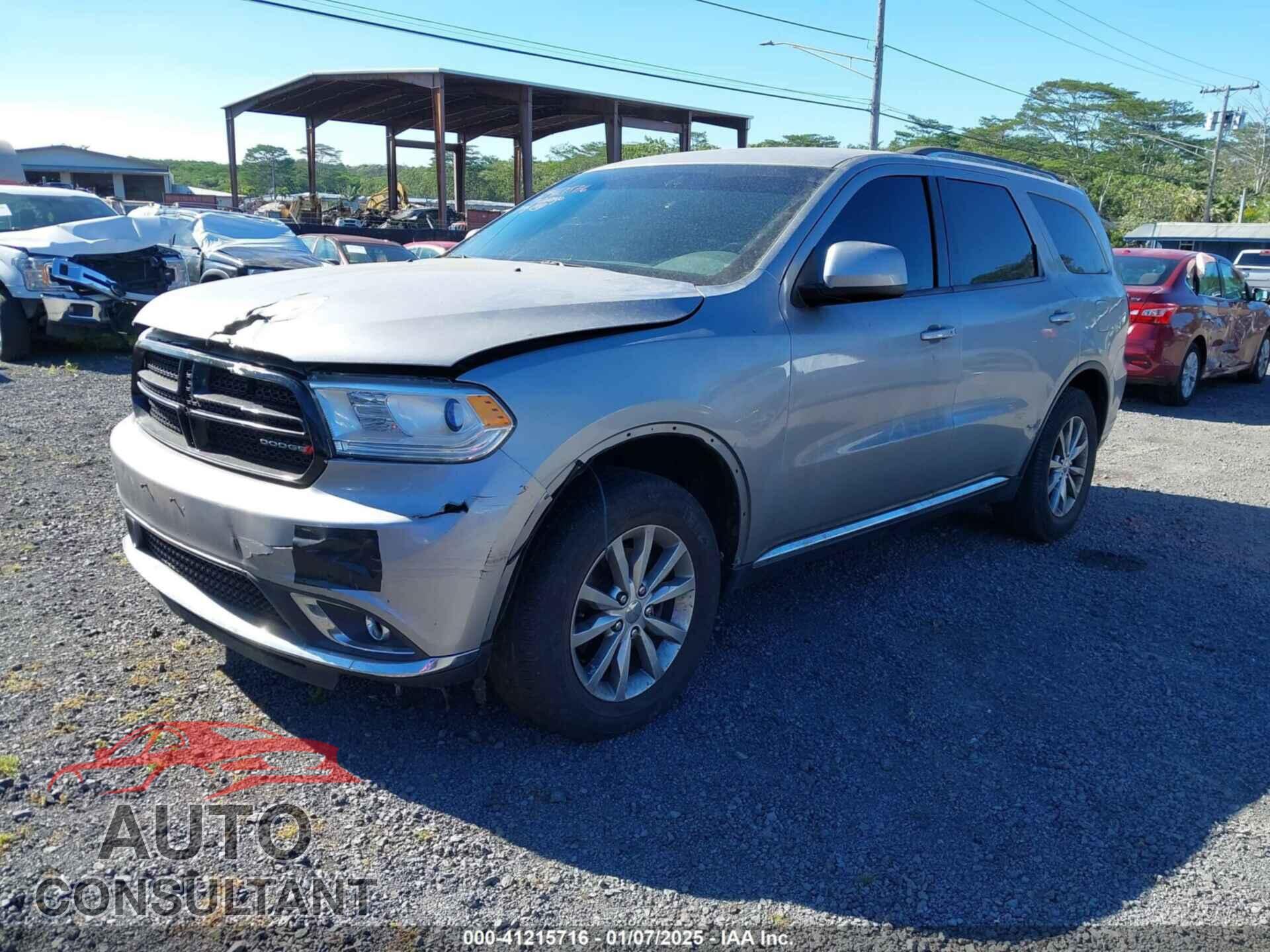 DODGE DURANGO 2017 - 1C4RDJAG4HC753098
