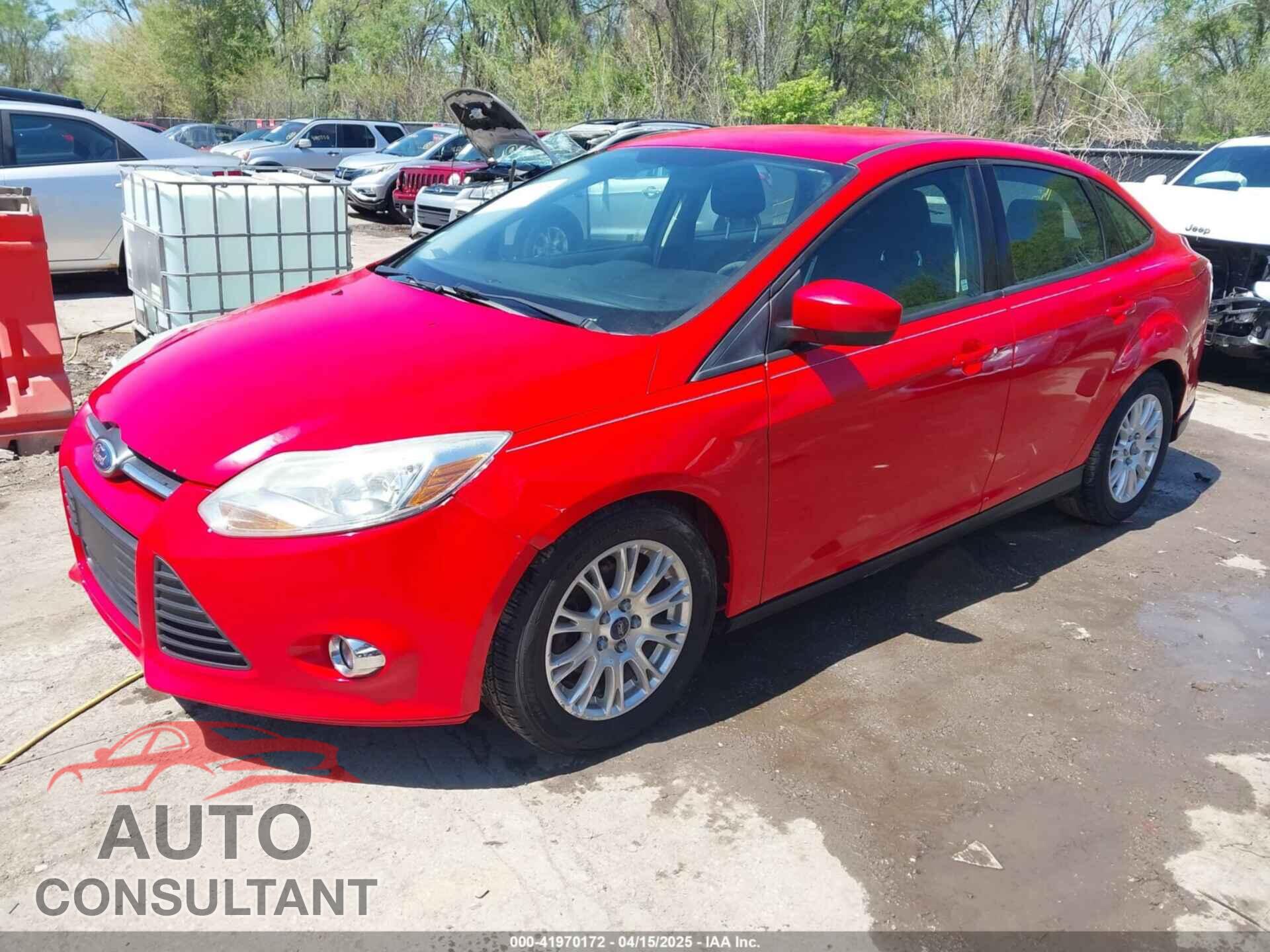 FORD FOCUS 2012 - 1FAHP3F23CL333598