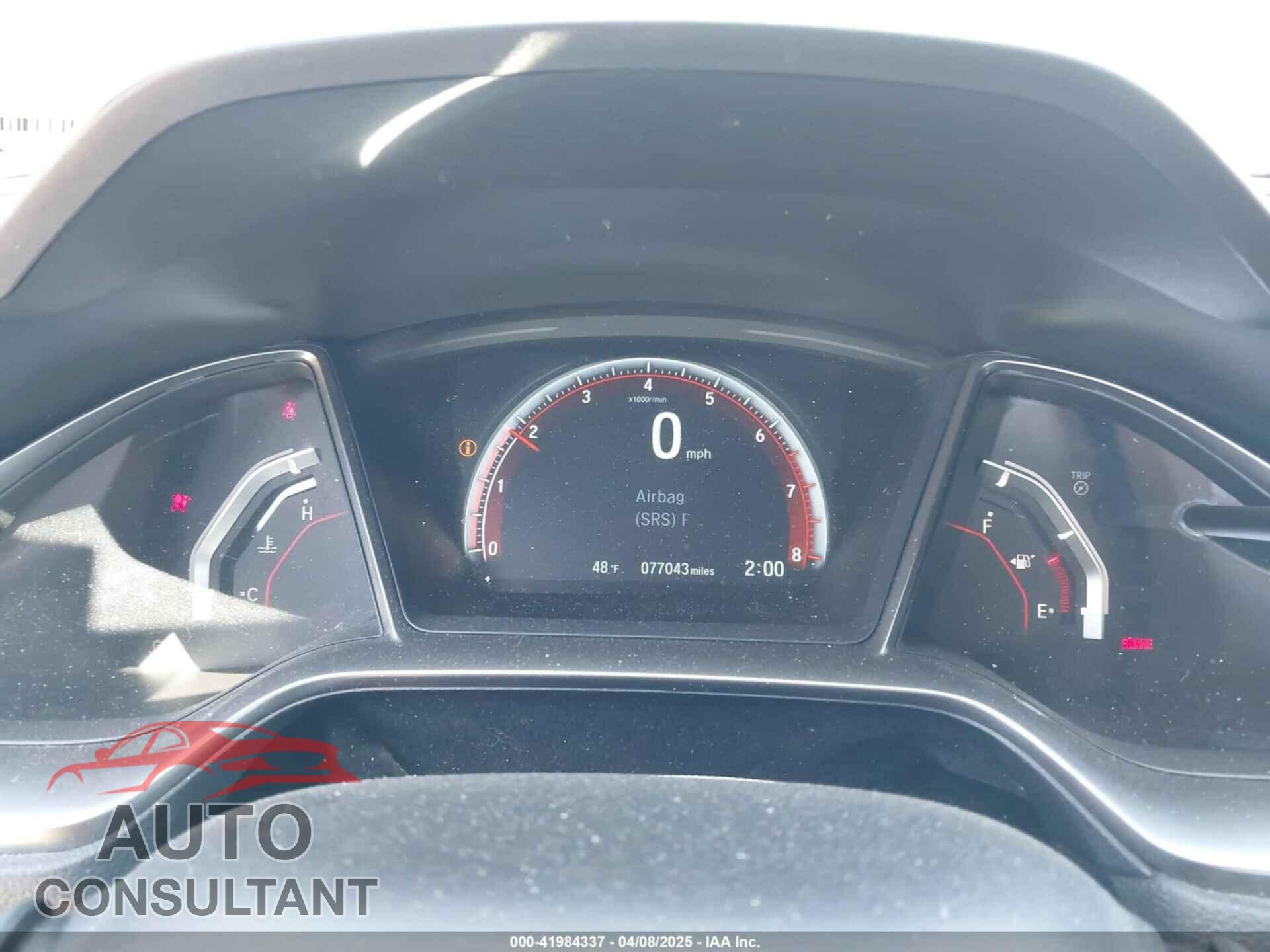 HONDA CIVIC 2017 - 2HGFC3A53HH753043