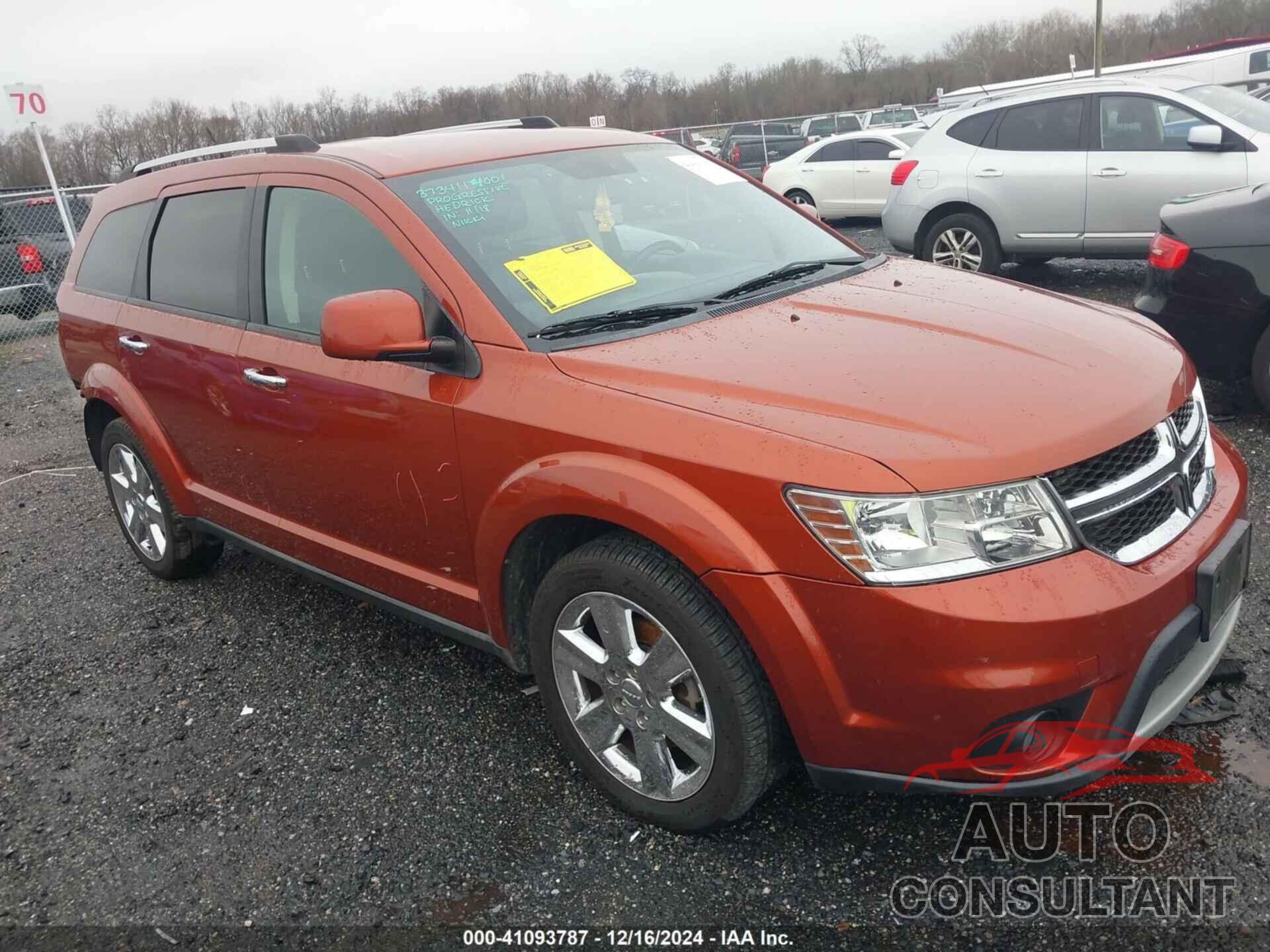 DODGE JOURNEY 2013 - 3C4PDCDG8DT710512