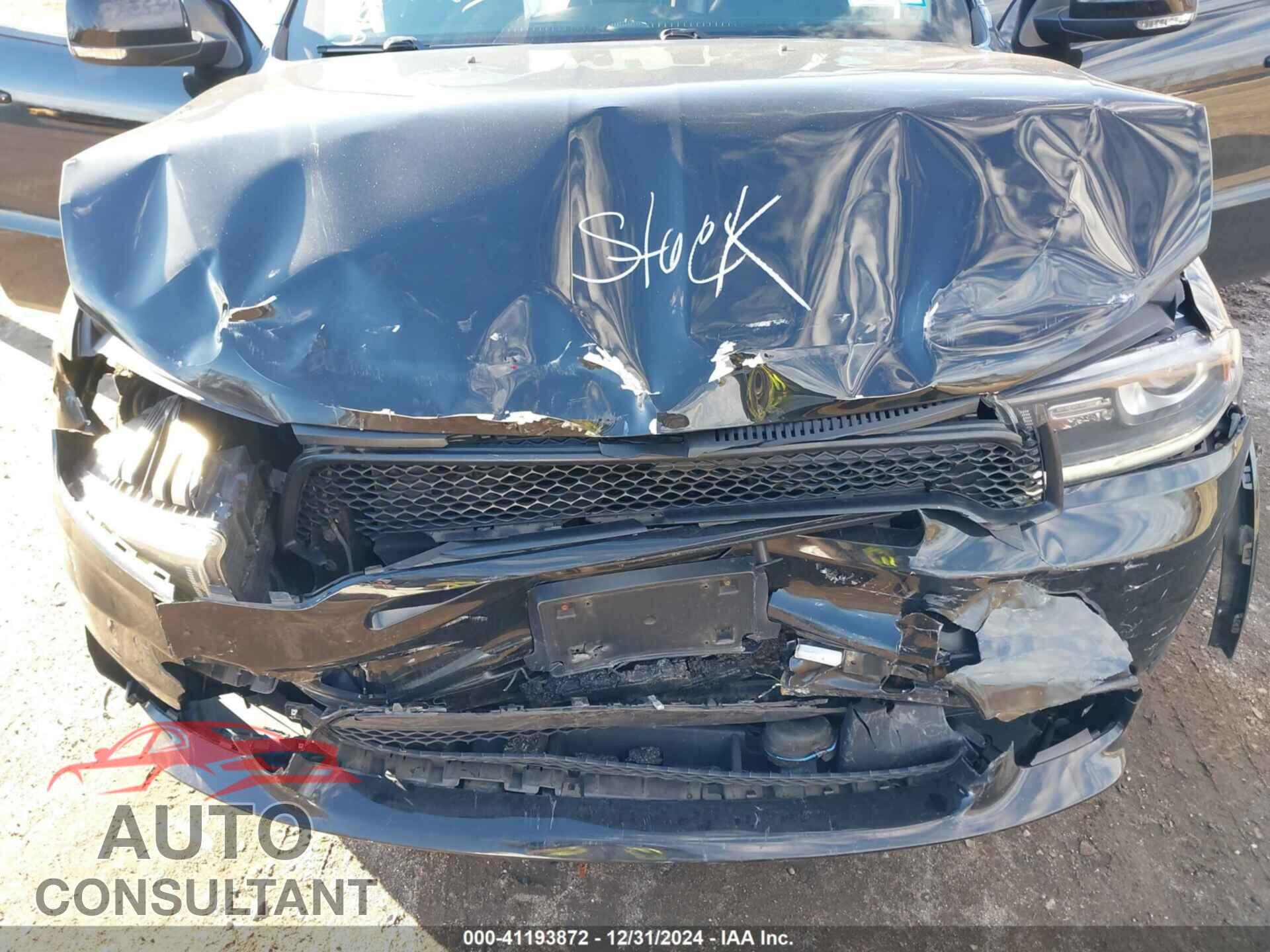 DODGE DURANGO 2019 - 1C4RDJDGXKC560425