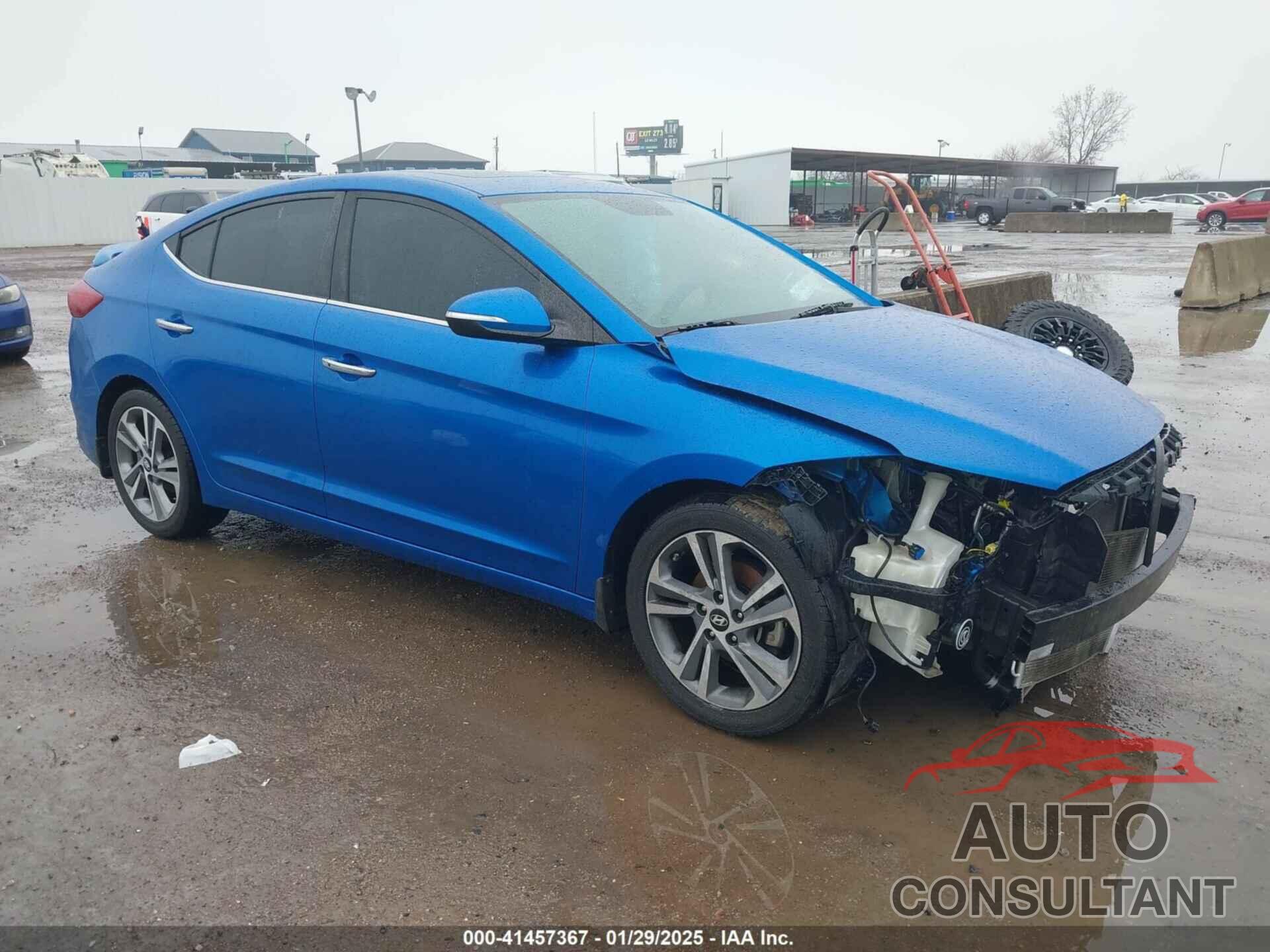 HYUNDAI ELANTRA 2017 - 5NPD84LF8HH114876
