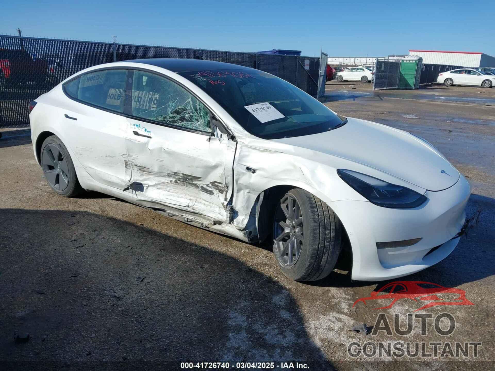 TESLA MODEL 3 2021 - 5YJ3E1EB0MF992792
