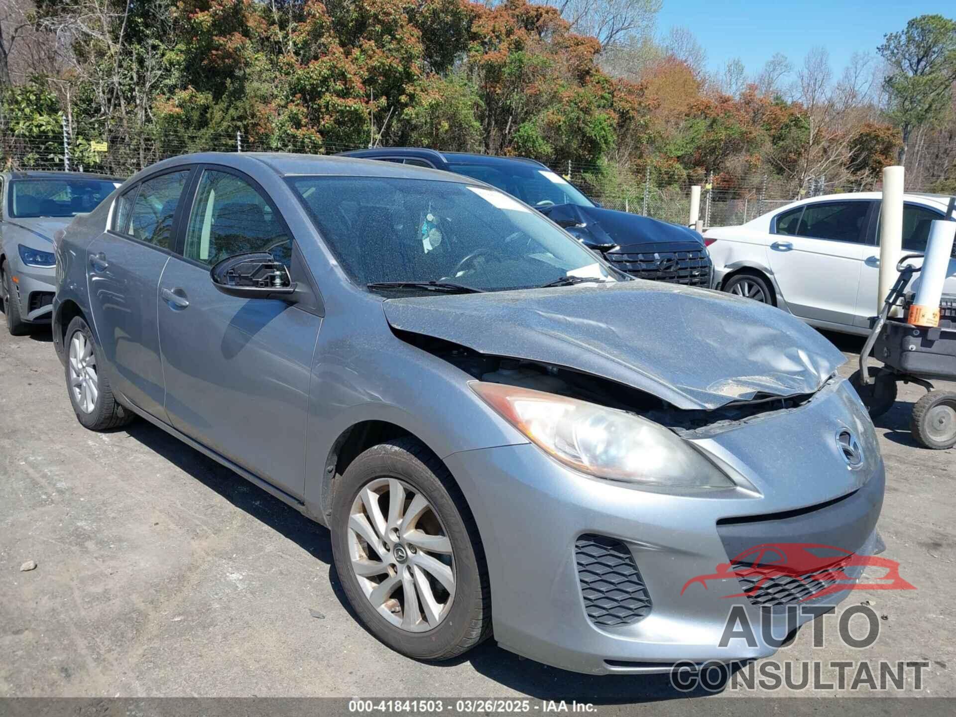 MAZDA MAZDA3 2013 - JM1BL1V75D1819095