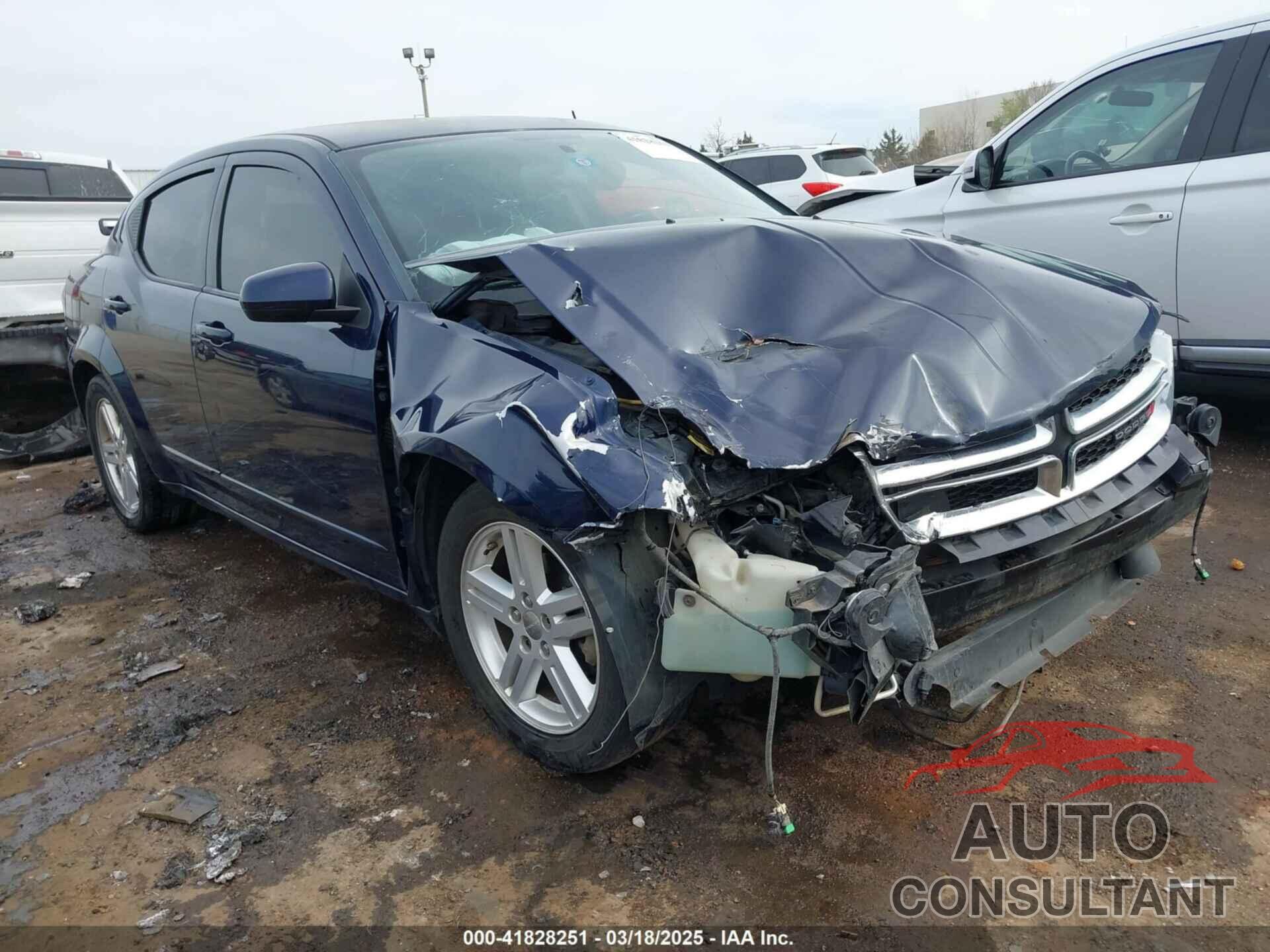 DODGE AVENGER 2013 - 1C3CDZCGXDN708610