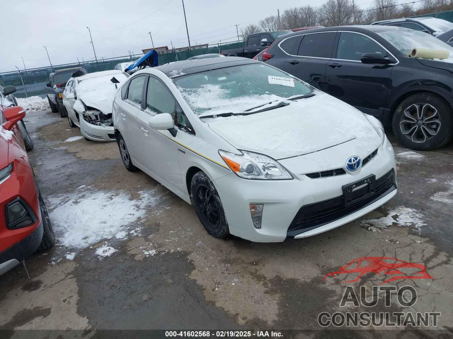 TOYOTA PRIUS 2013 - JTDKN3DU1D5617151