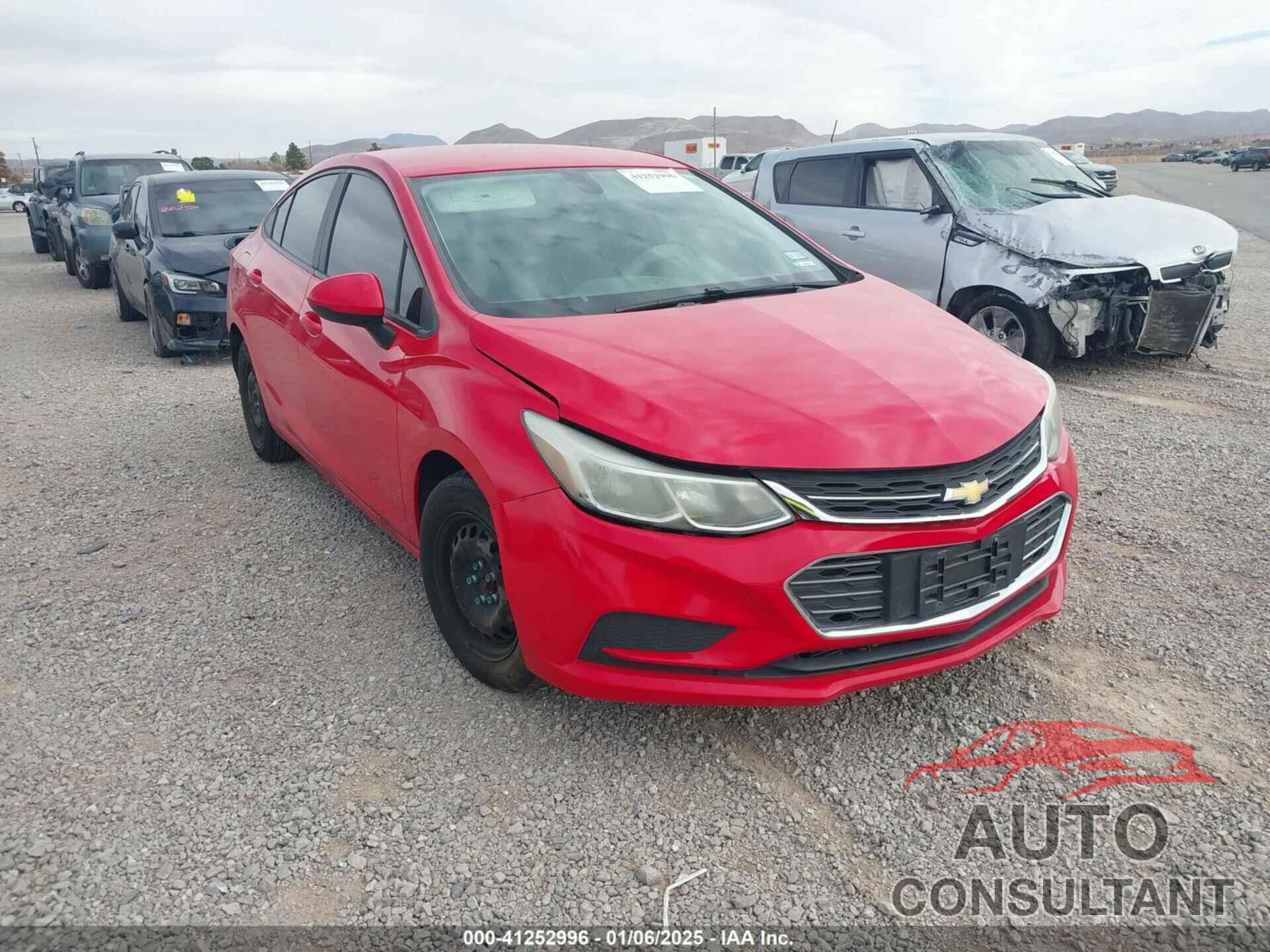 CHEVROLET CRUZE 2016 - 1G1BC5SM9G7246245