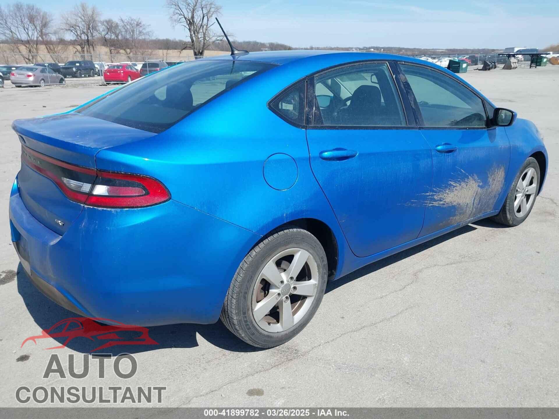 DODGE DART 2015 - 1C3CDFBB0FD403775