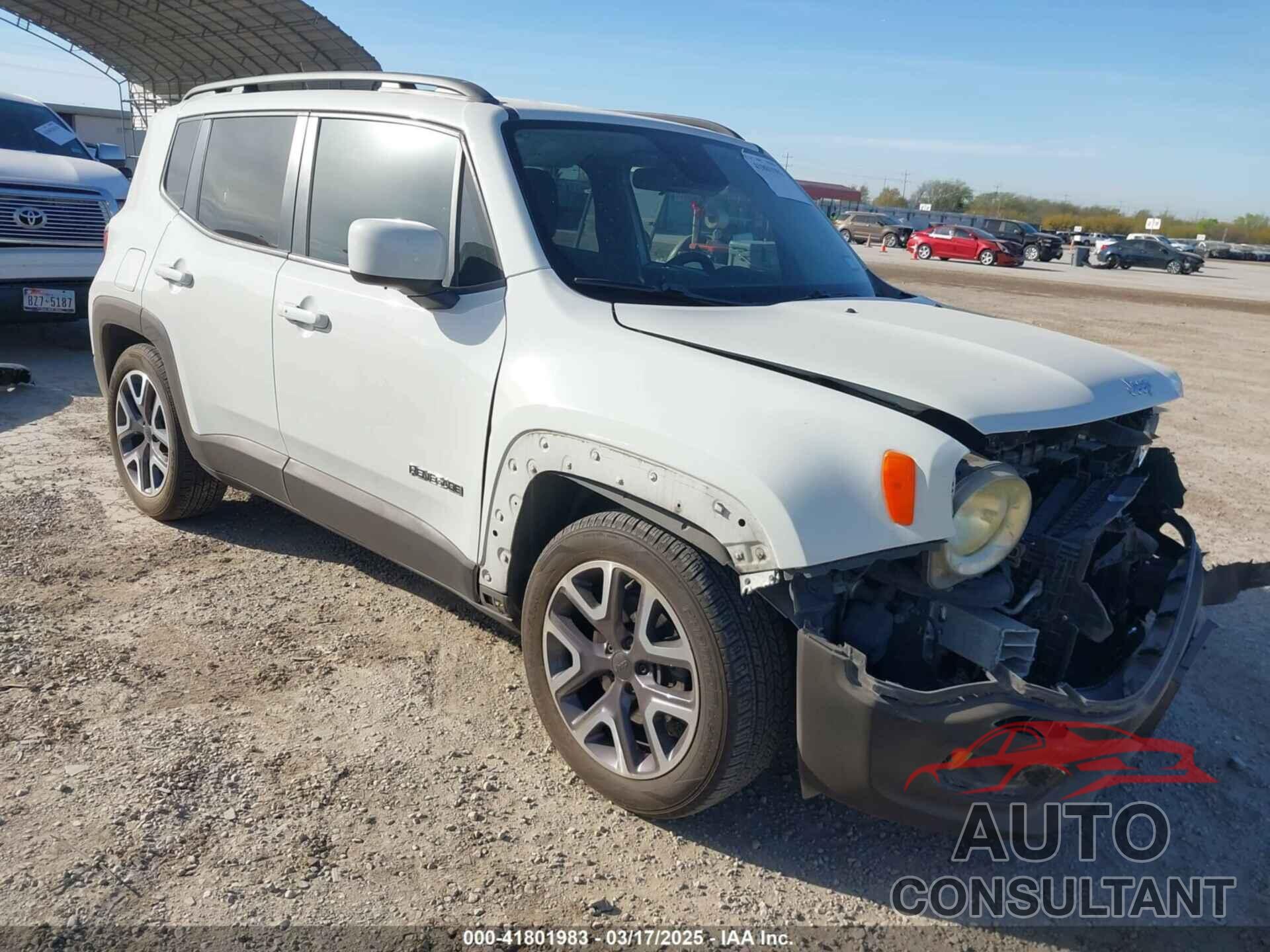 JEEP RENEGADE 2015 - ZACCJABT7FPC09665