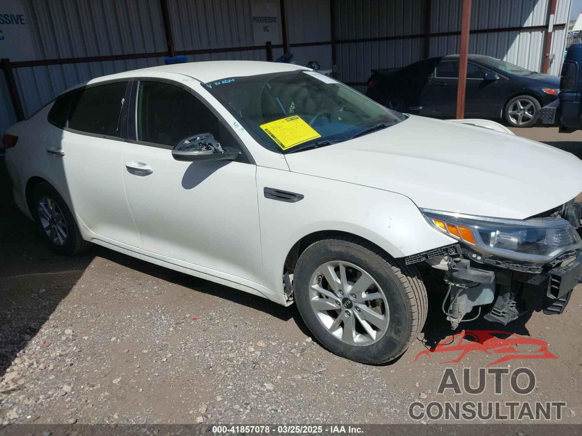 KIA OPTIMA 2016 - KNAGT4L34G5071506