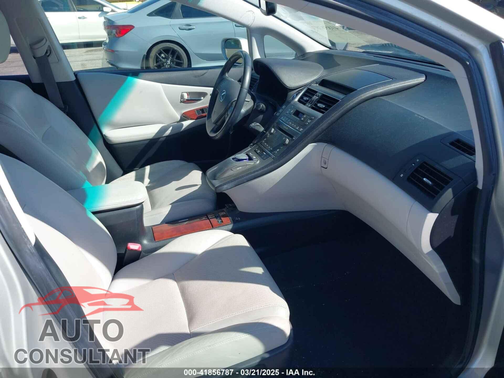 LEXUS HS 250H 2010 - JTHBB1BA9A2000856