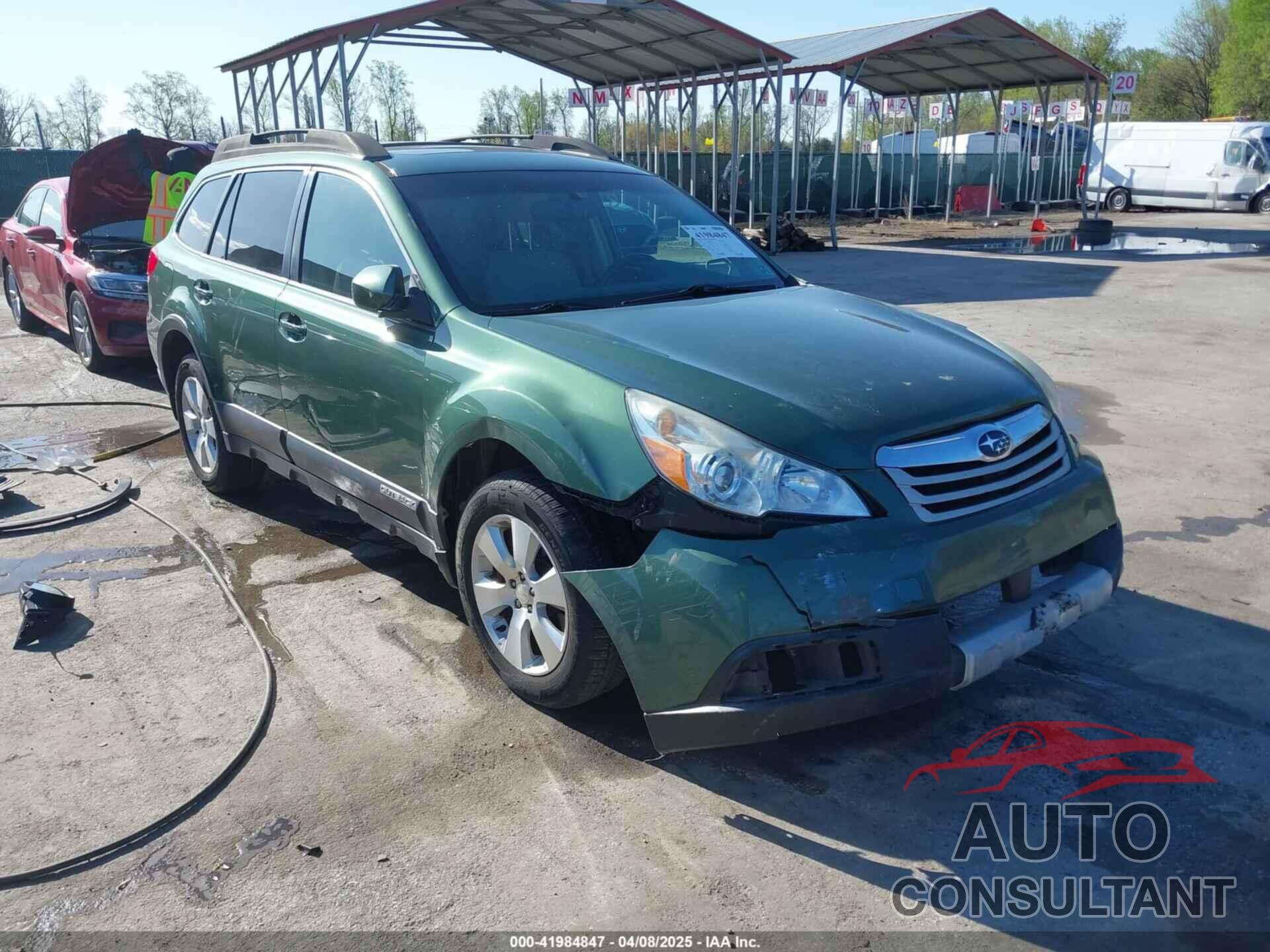 SUBARU OUTBACK 2011 - 4S4BRDLC6B2362414