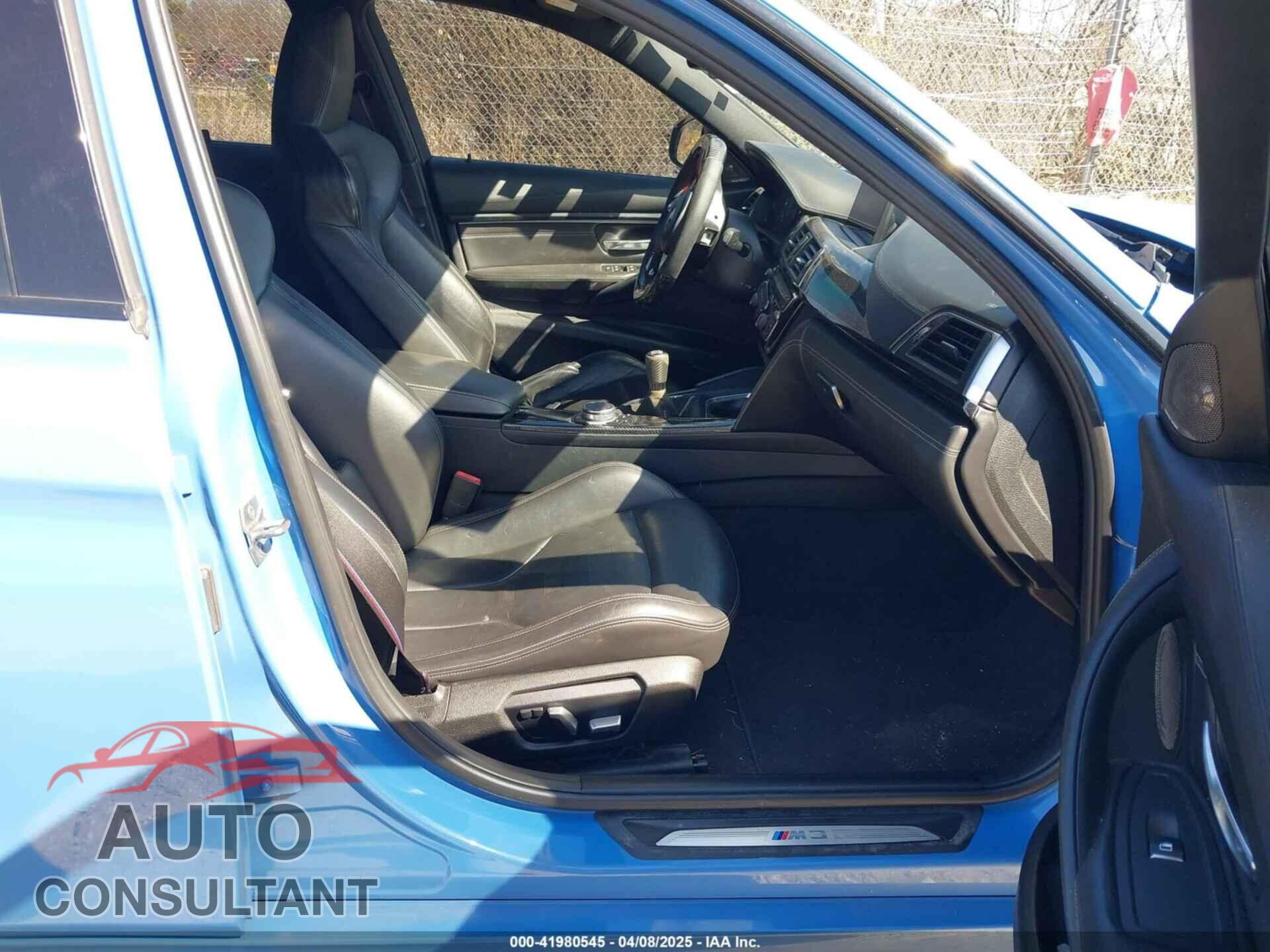 BMW M3 2017 - WBS8M9C59H5G42150