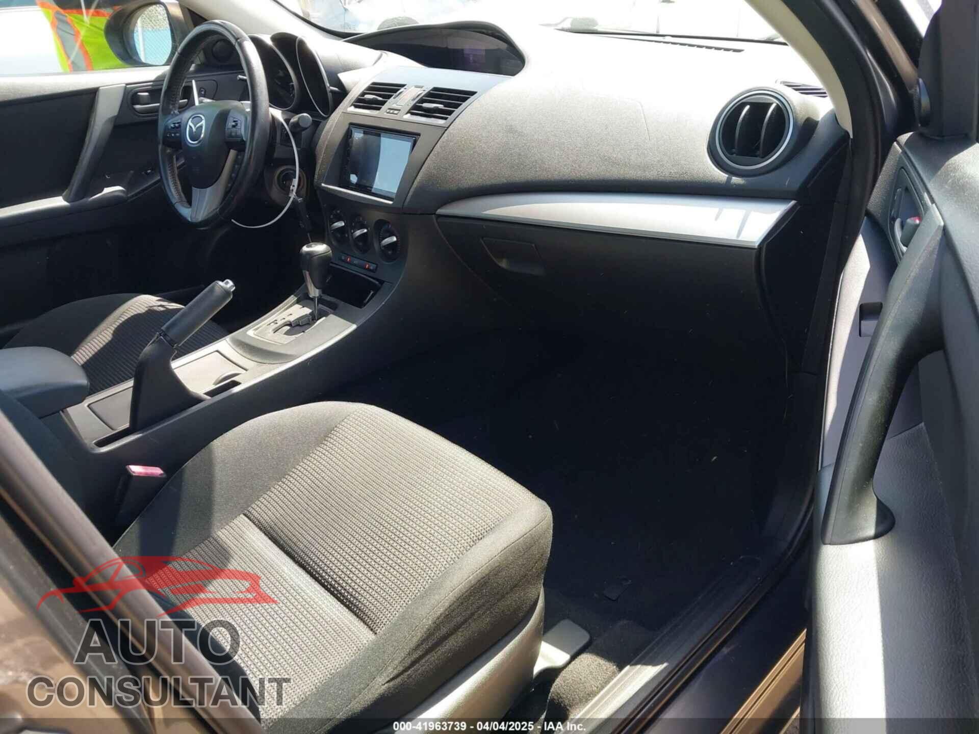 MAZDA MAZDA3 2012 - JM1BL1V87C1663293