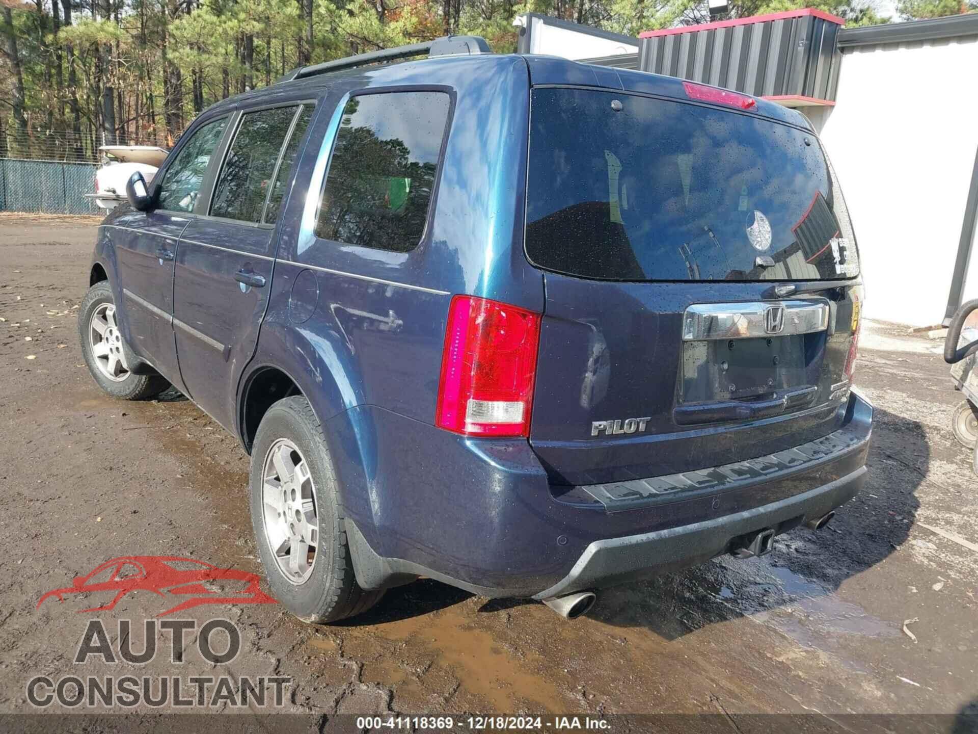 HONDA PILOT 2010 - 5FNYF4H96AB002608