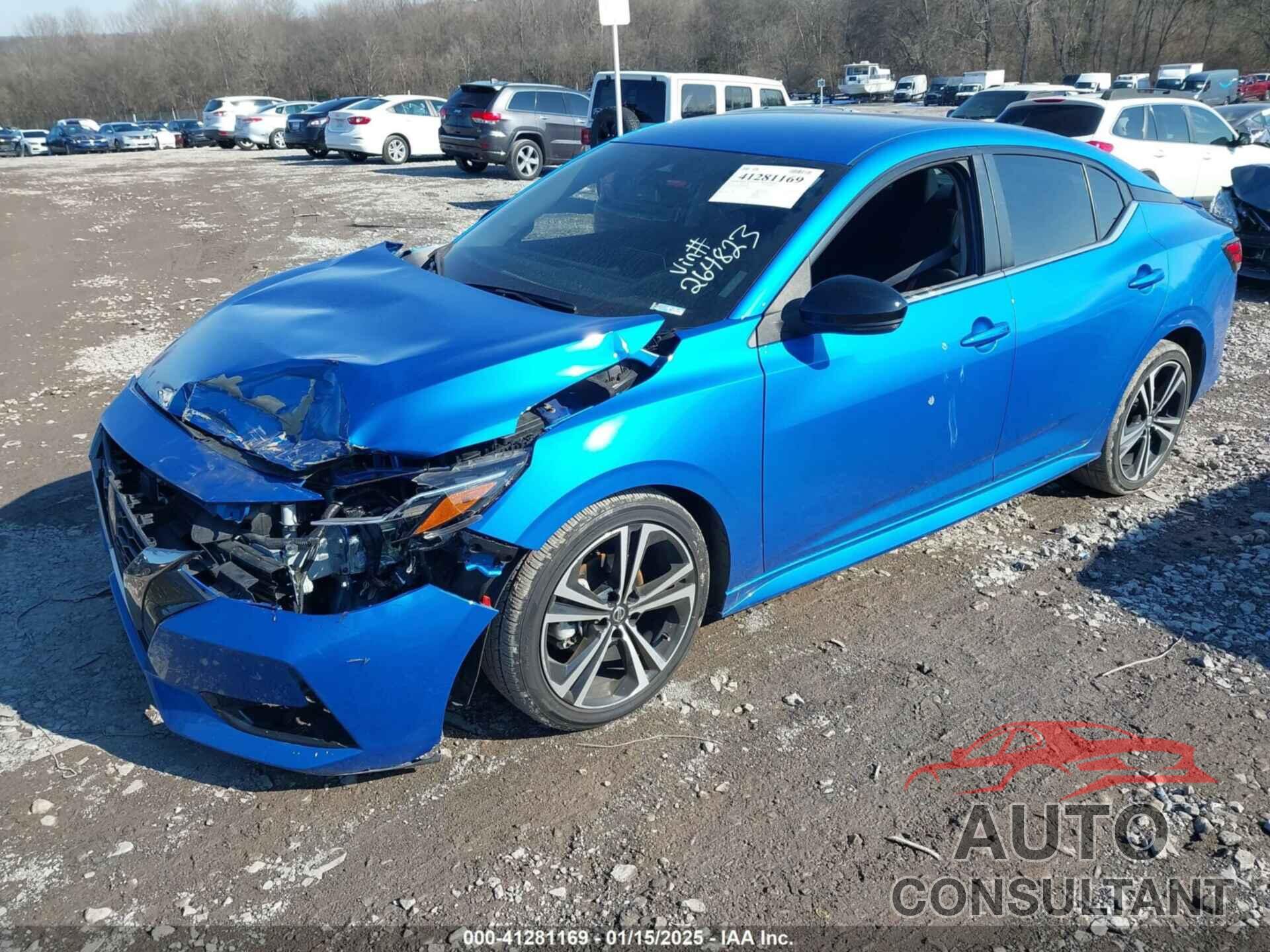 NISSAN SENTRA 2022 - 3N1AB8DV9NY264823